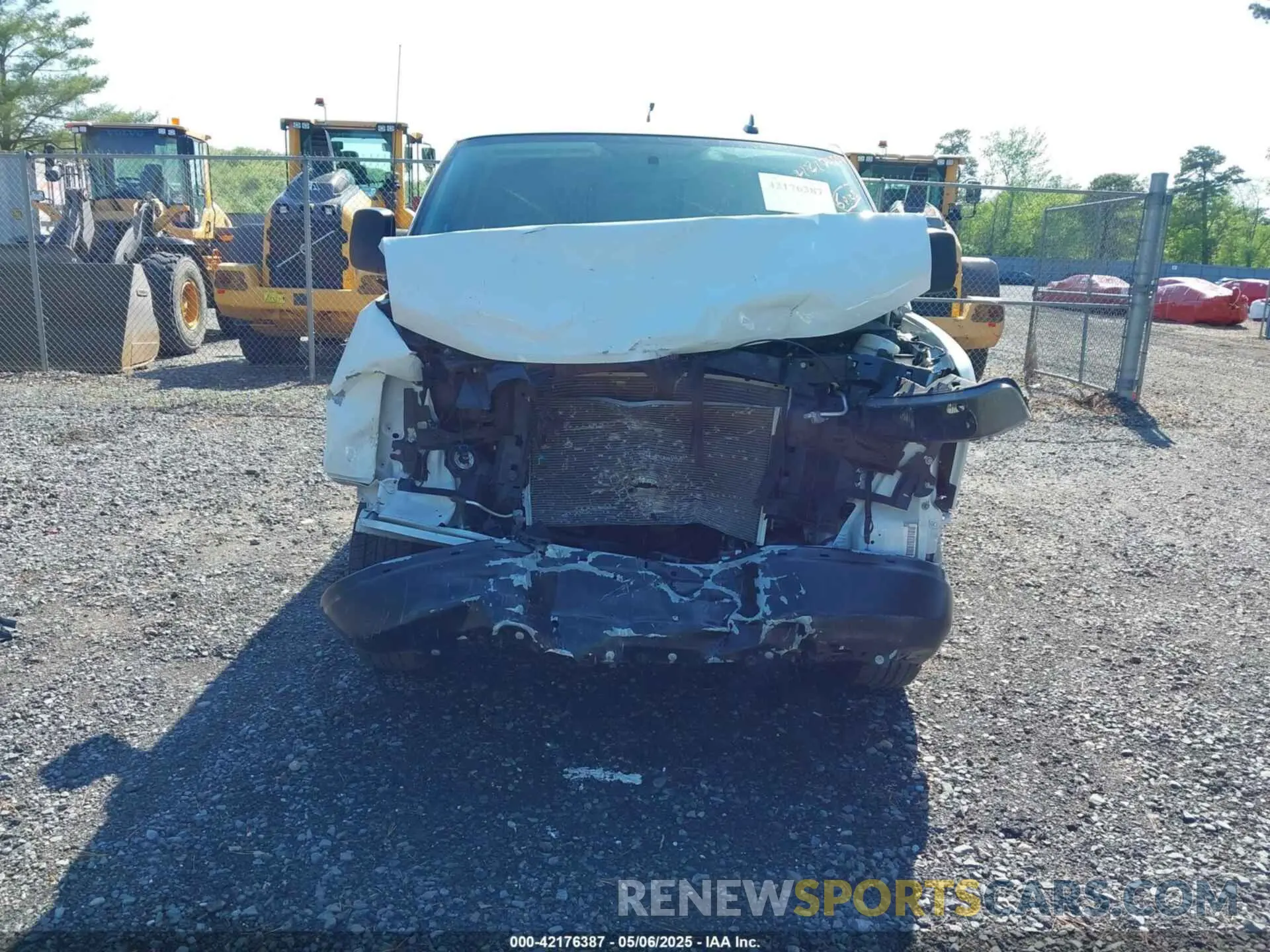 6 Photograph of a damaged car 1GCWGAFP0P1254926 CHEVROLET EXPRESS CARGO 2023