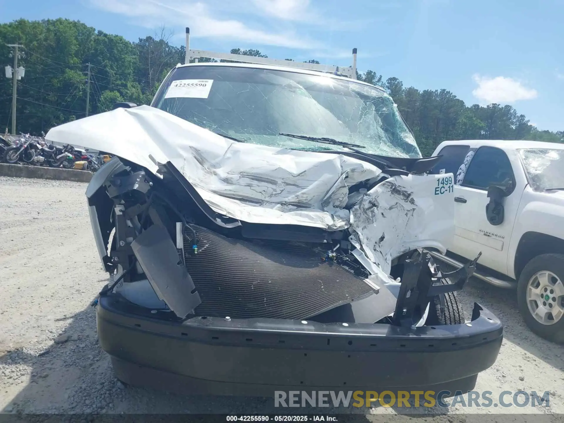 12 Photograph of a damaged car 1GCWGAFP1P1252487 CHEVROLET EXPRESS CARGO 2023