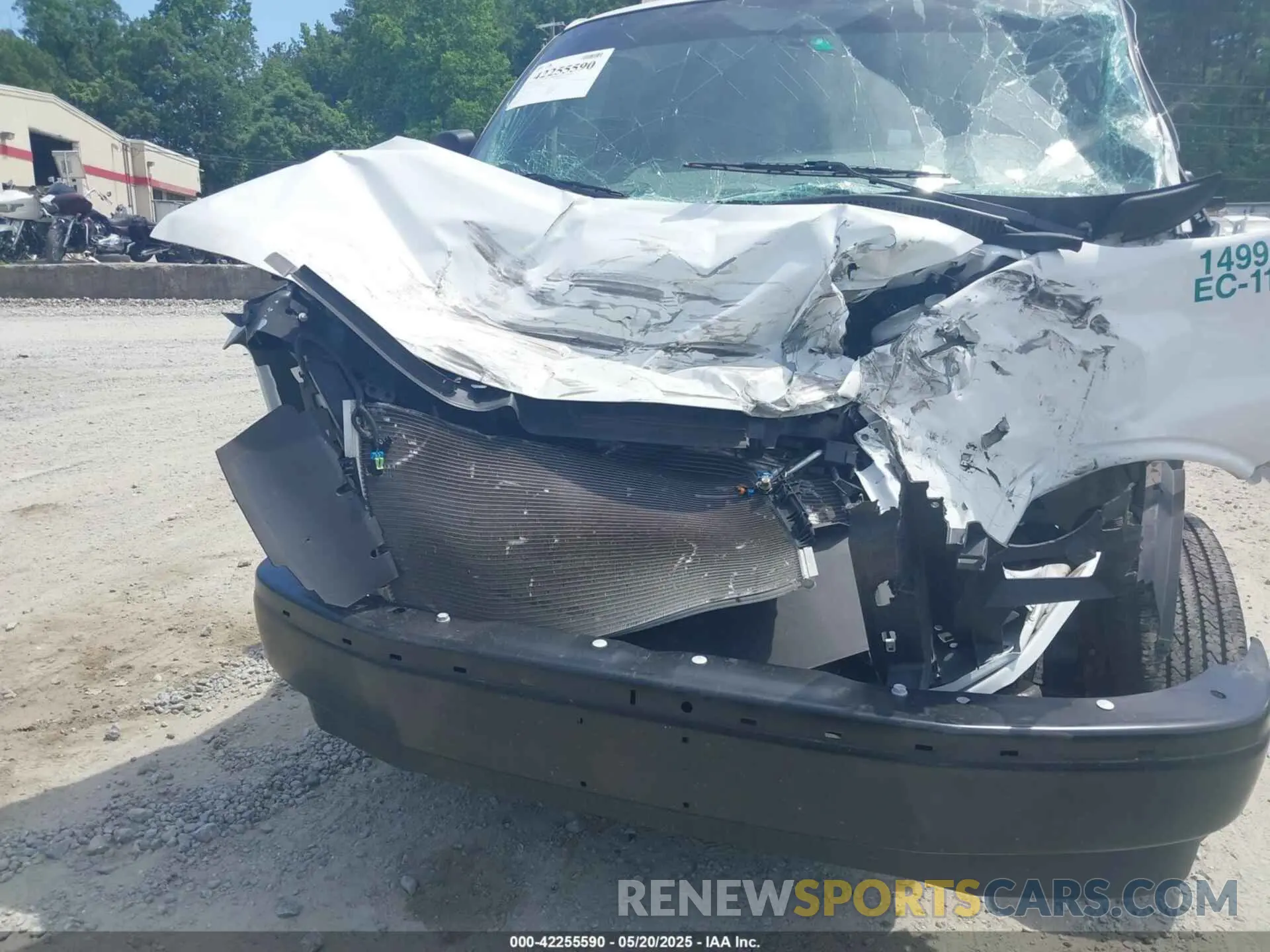 6 Photograph of a damaged car 1GCWGAFP1P1252487 CHEVROLET EXPRESS CARGO 2023