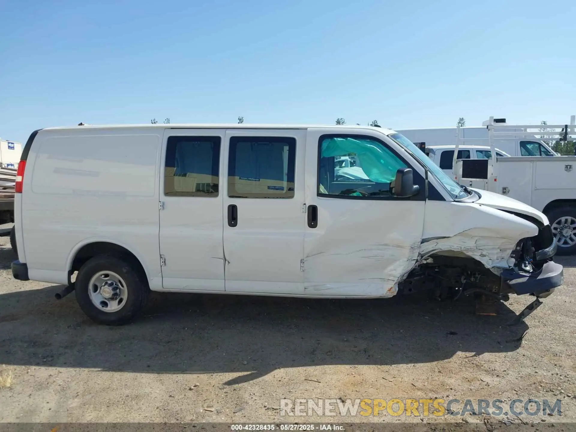 13 Photograph of a damaged car 1GCWGAFP2P1109998 CHEVROLET EXPRESS CARGO 2023