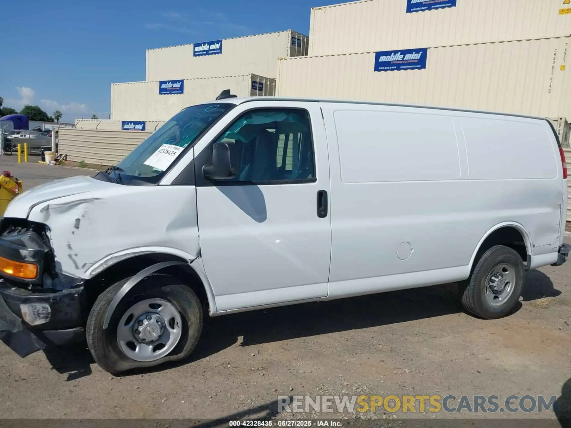 14 Photograph of a damaged car 1GCWGAFP2P1109998 CHEVROLET EXPRESS CARGO 2023