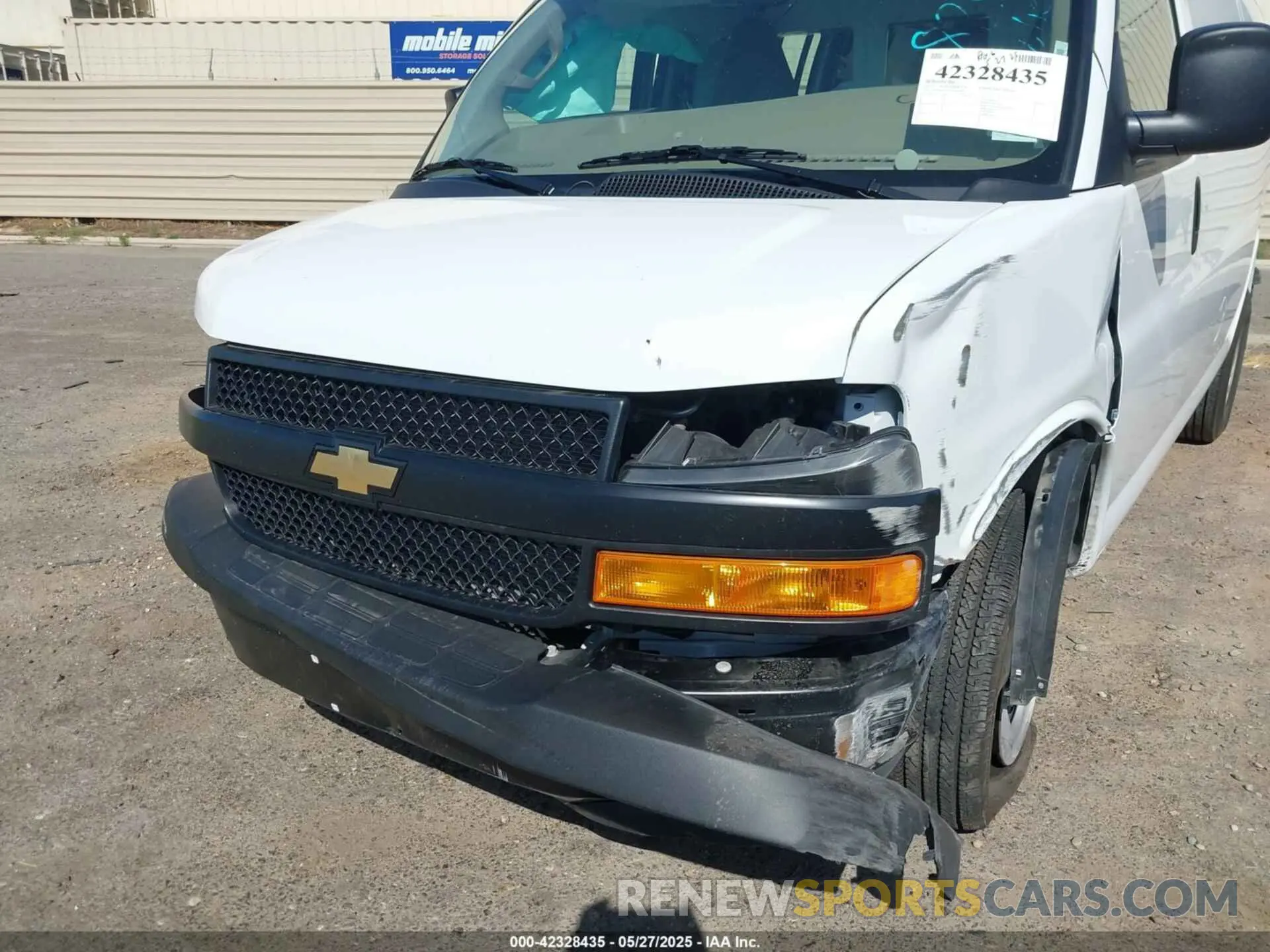 17 Photograph of a damaged car 1GCWGAFP2P1109998 CHEVROLET EXPRESS CARGO 2023