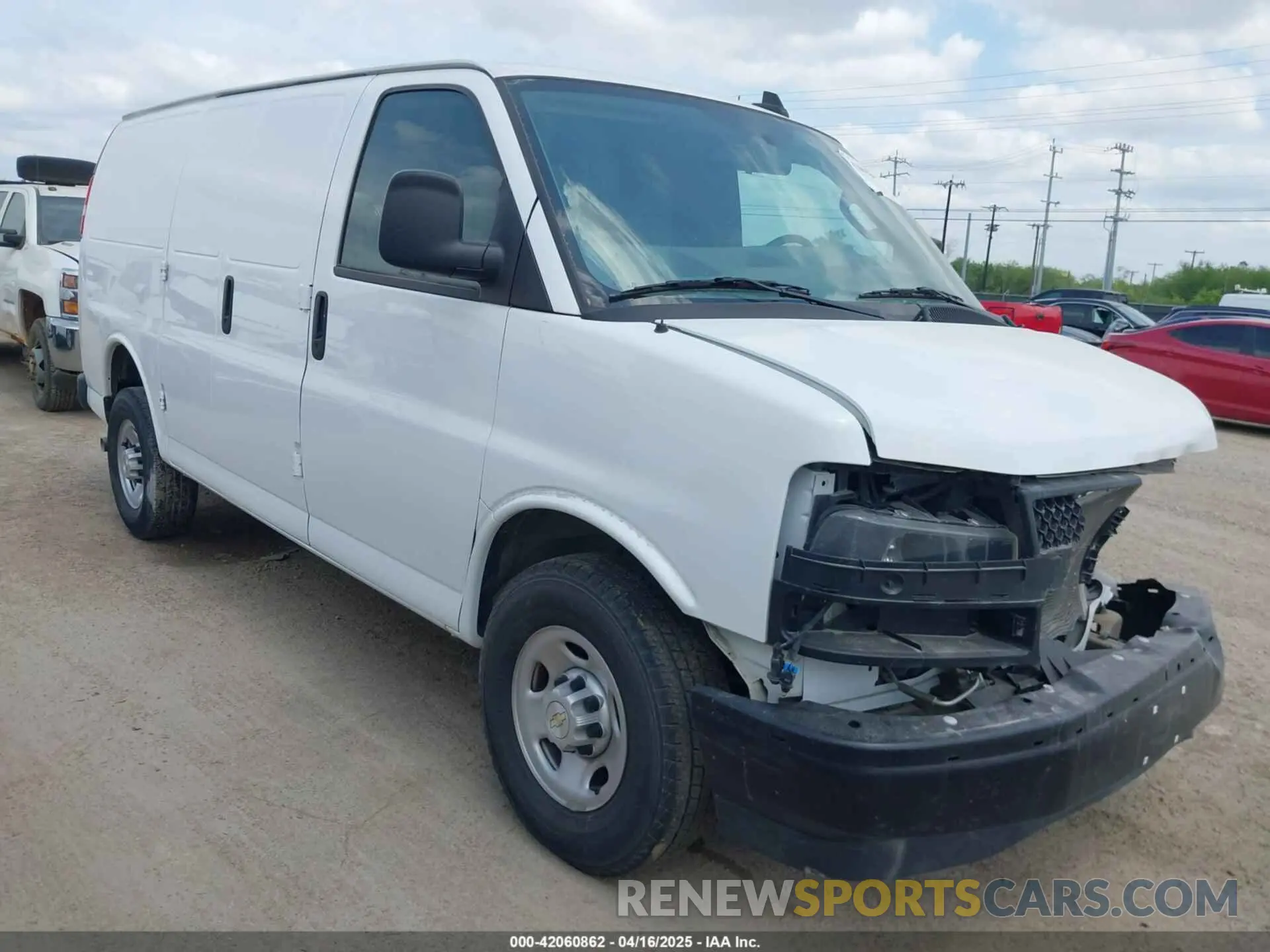 1 Photograph of a damaged car 1GCWGAFP5P1192004 CHEVROLET EXPRESS CARGO 2023