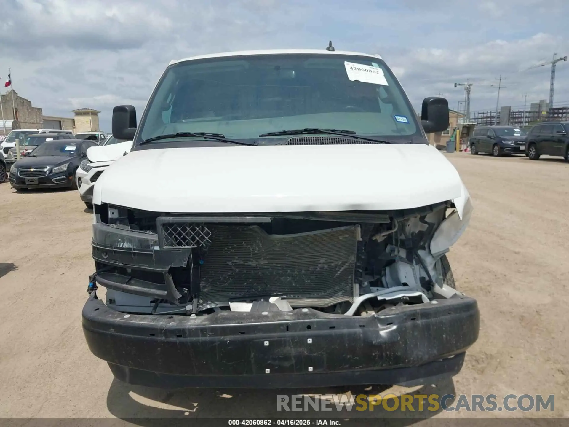 12 Photograph of a damaged car 1GCWGAFP5P1192004 CHEVROLET EXPRESS CARGO 2023