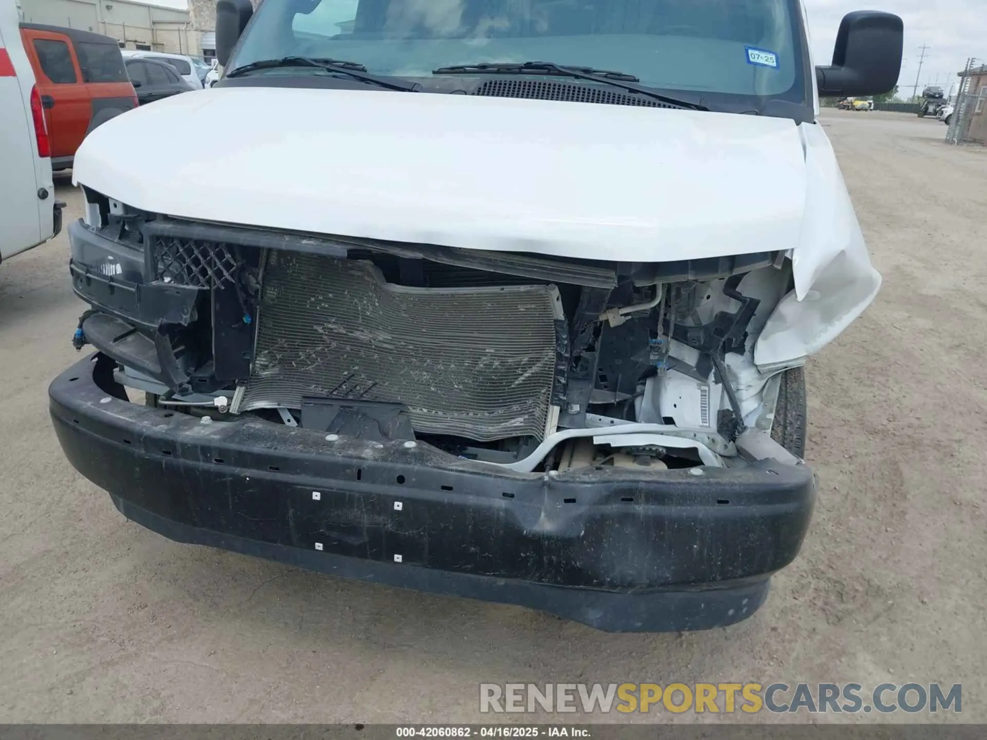 6 Photograph of a damaged car 1GCWGAFP5P1192004 CHEVROLET EXPRESS CARGO 2023