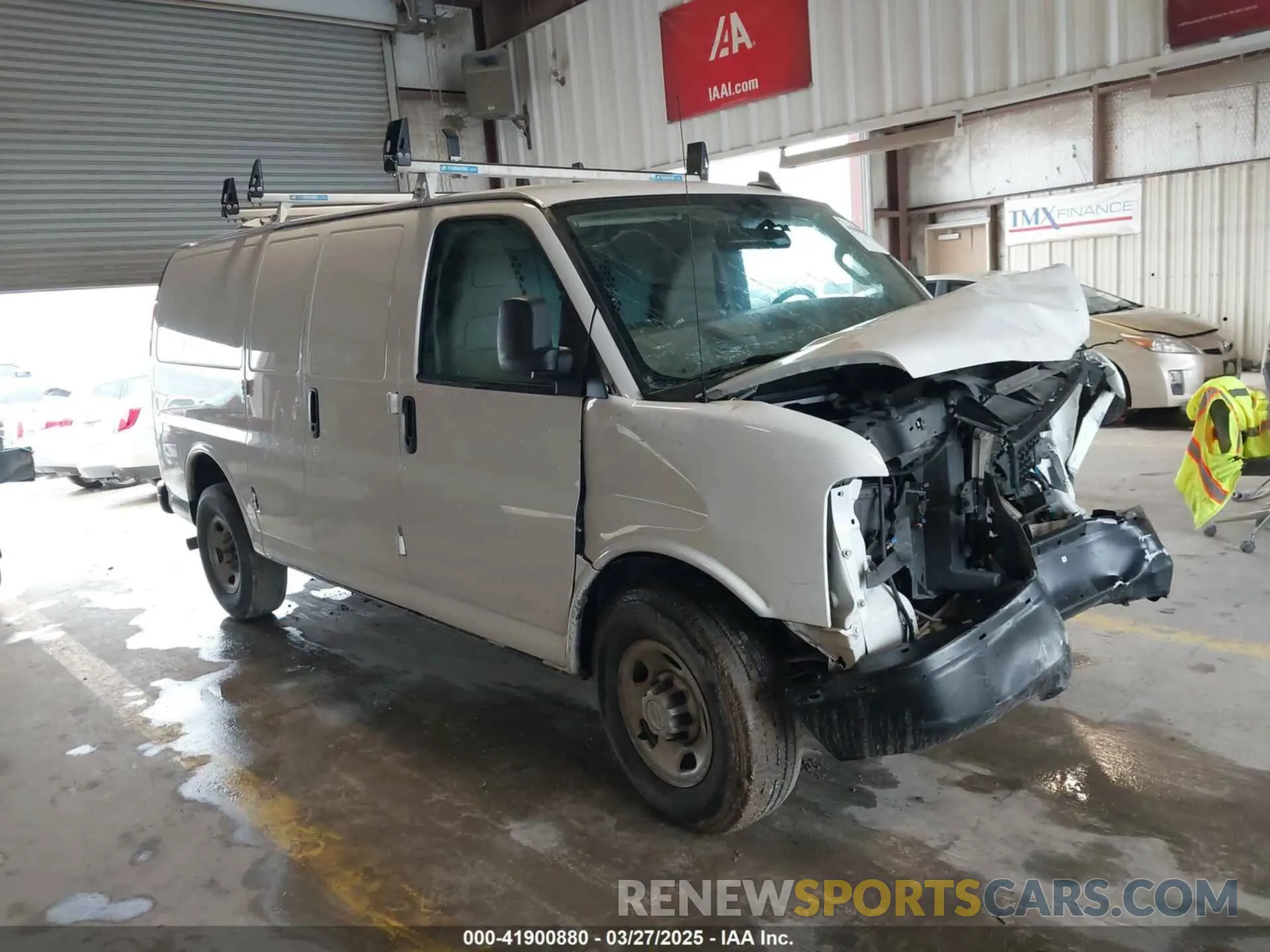 1 Photograph of a damaged car 1GCWGAFP6P1250363 CHEVROLET EXPRESS CARGO 2023