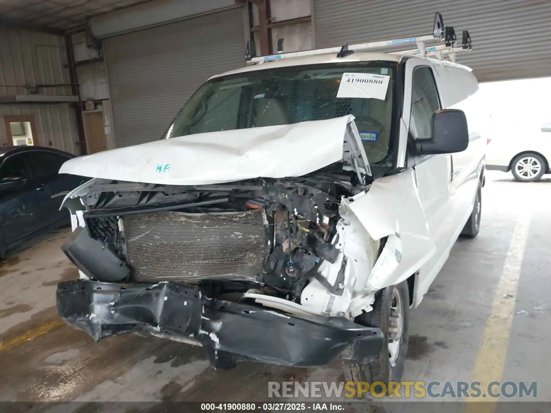 6 Photograph of a damaged car 1GCWGAFP6P1250363 CHEVROLET EXPRESS CARGO 2023