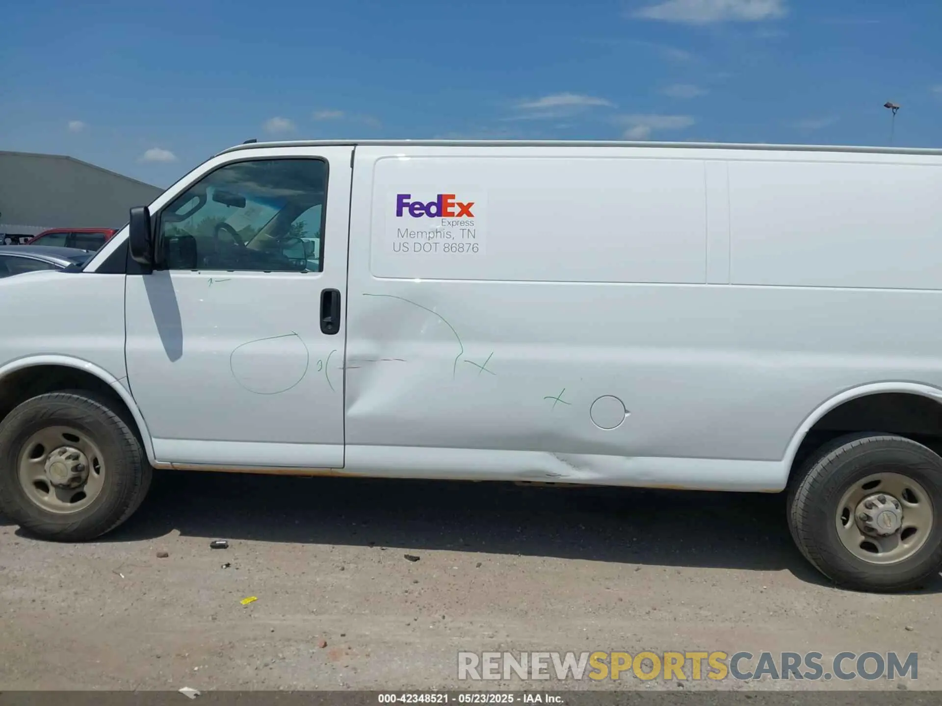14 Photograph of a damaged car 1GCWGBFP0P1180994 CHEVROLET EXPRESS CARGO 2023