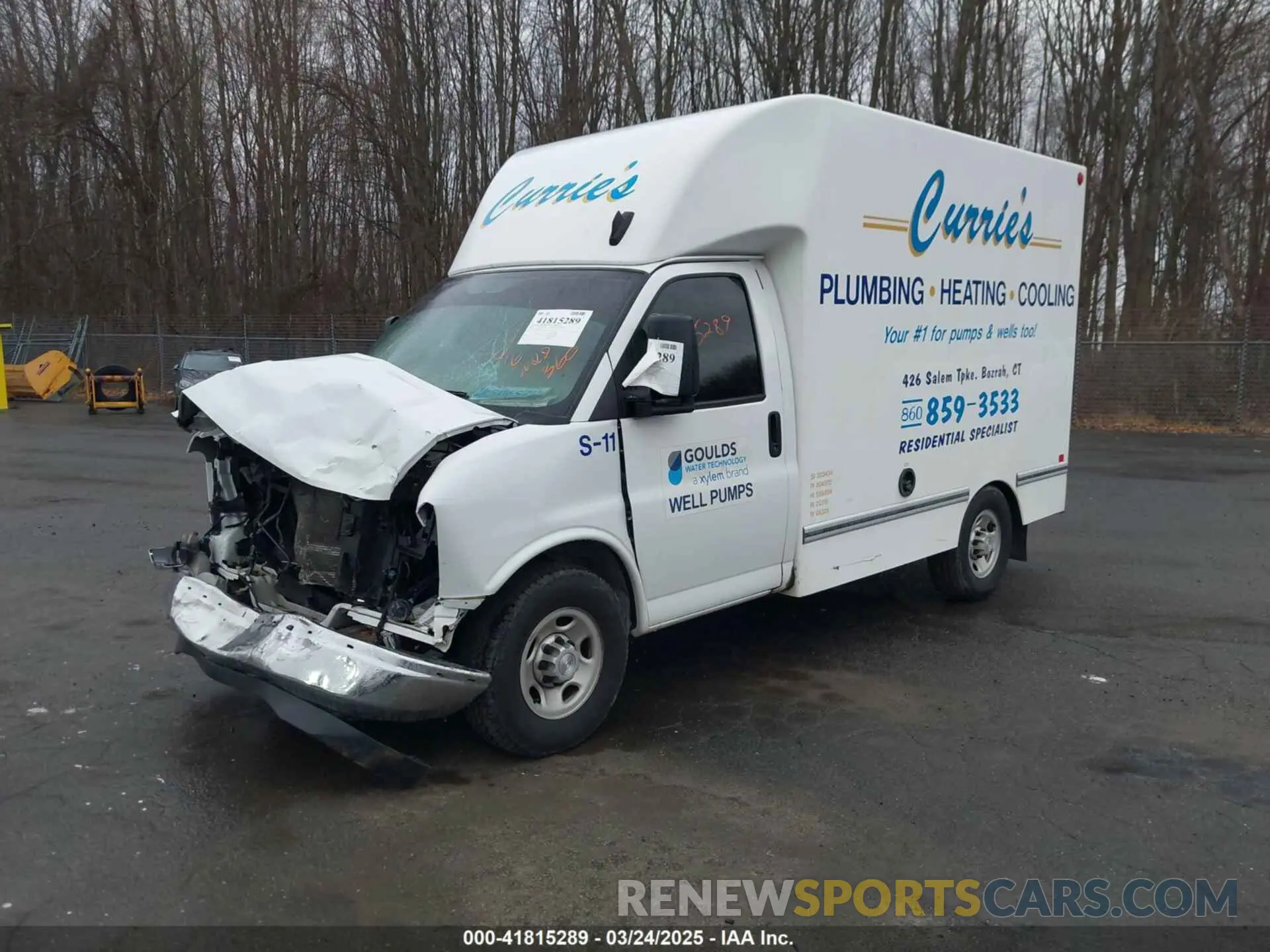 2 Photograph of a damaged car 1GB0GRFG0K1366207 CHEVROLET EXPRESS CUTAWAY 2019