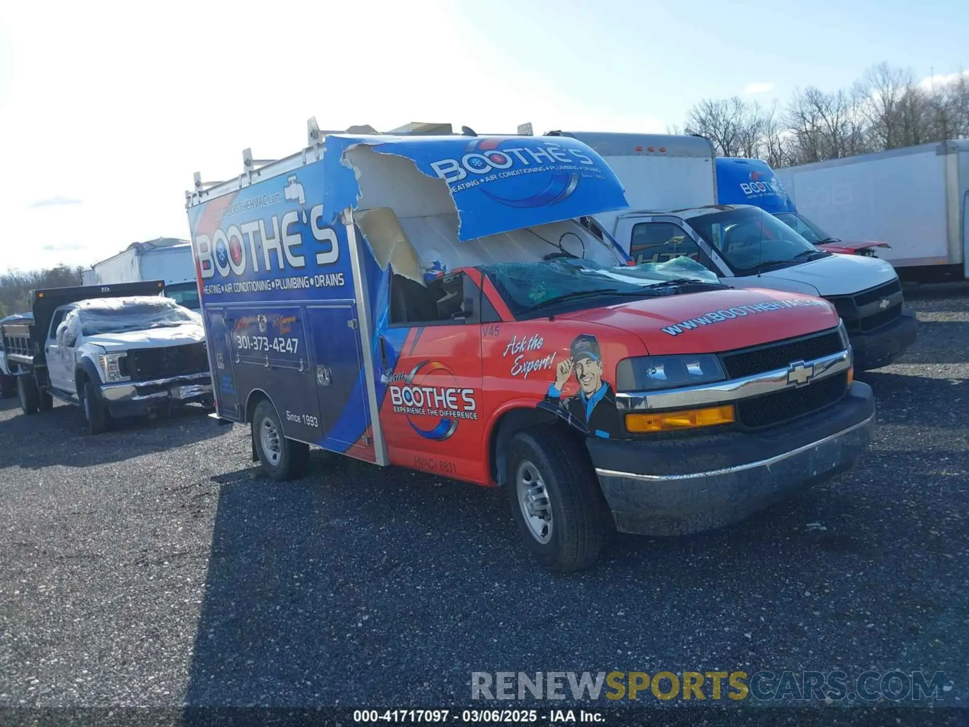1 Photograph of a damaged car 1GB0GRFG9L1120239 CHEVROLET EXPRESS CUTAWAY 2020