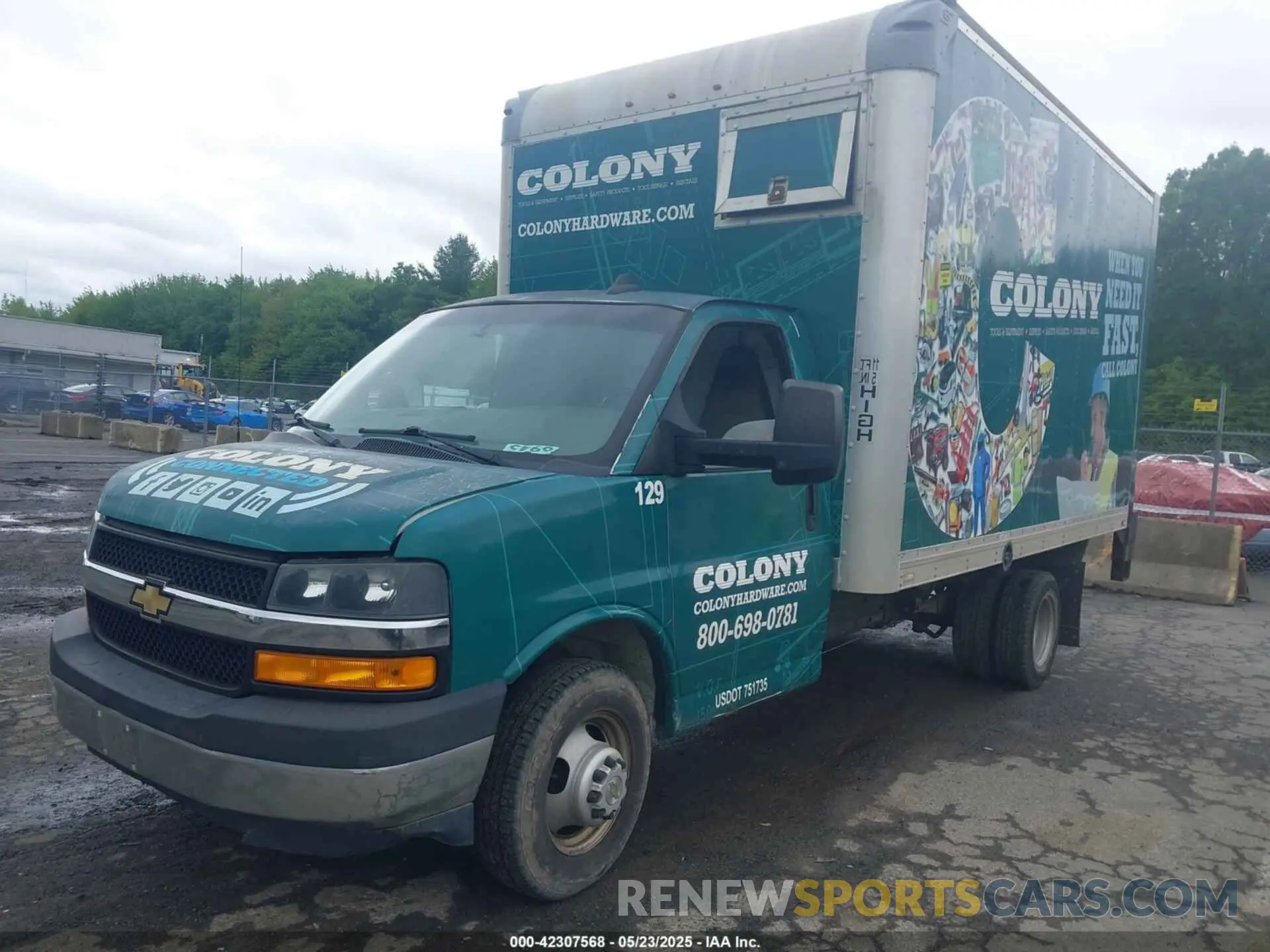2 Photograph of a damaged car 1HA6GUCGXKN011241 CHEVROLET EXPRESS CUTAWAY 4500 2019