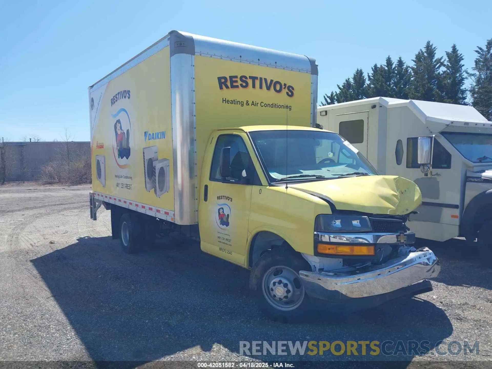 1 Photograph of a damaged car 1HA6GUC79PN018284 CHEVROLET EXPRESS CUTAWAY 4500 2023