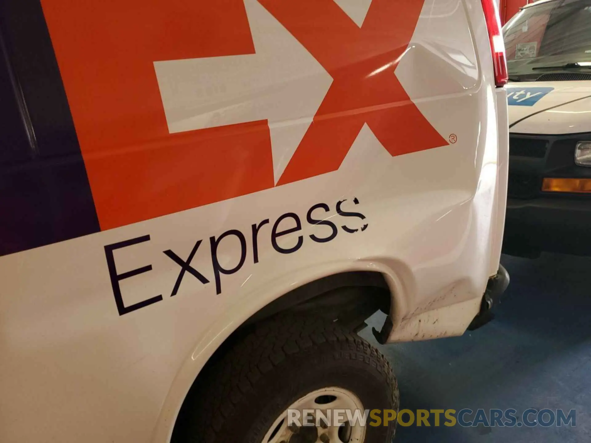 22 Photograph of a damaged car 1GCWGAF1XK1257899 CHEVROLET EXPRESS G2500 2019