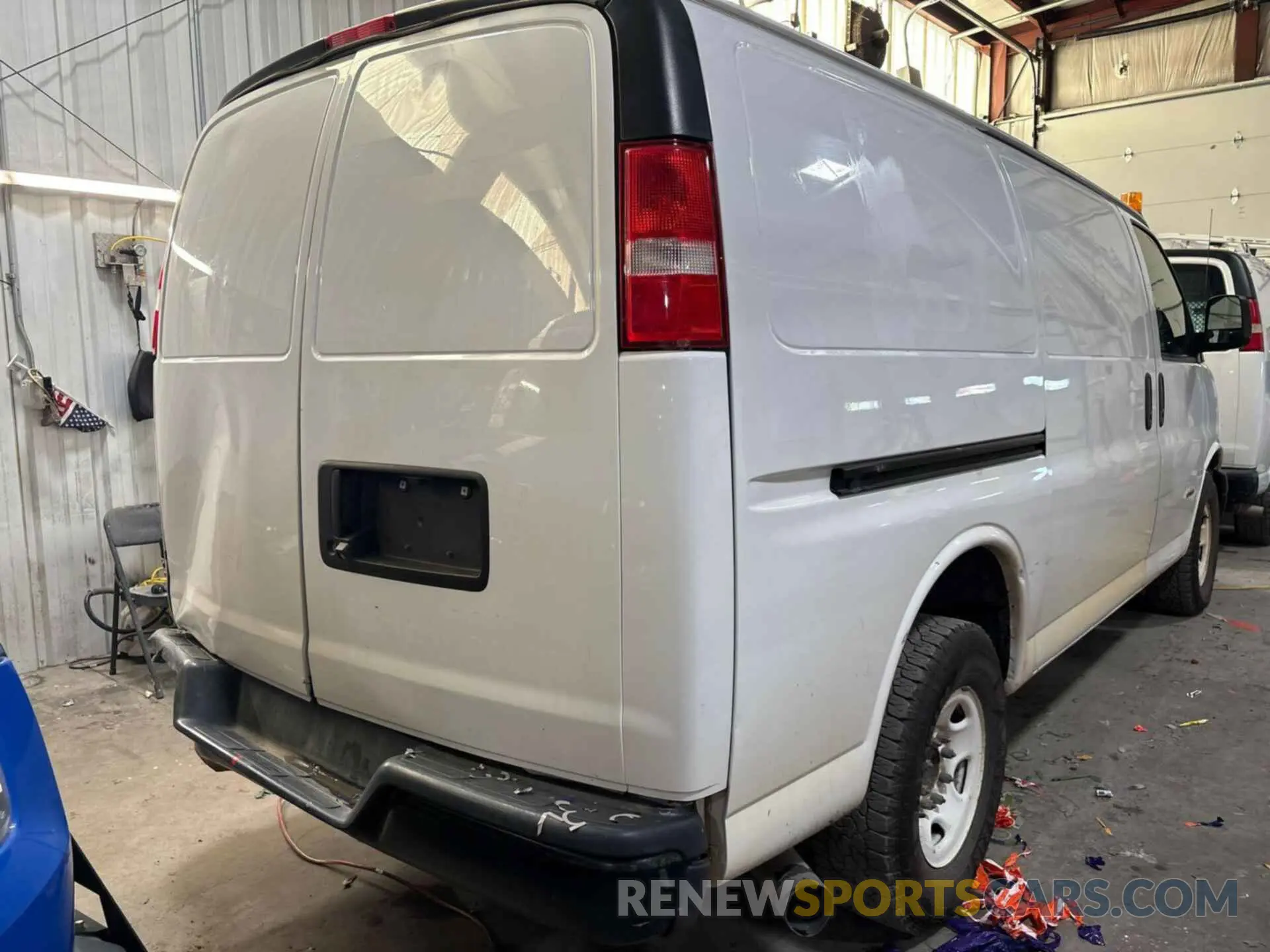 3 Photograph of a damaged car 1GCWGAF1XK1257899 CHEVROLET EXPRESS G2500 2019