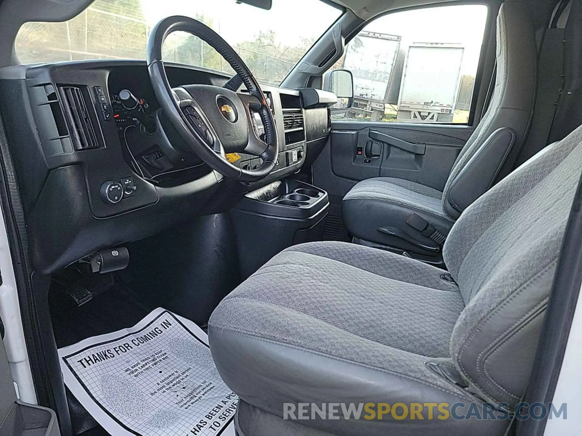 14 Photograph of a damaged car 1GCWGAFGXK1328281 CHEVROLET EXPRESS G2500 2019