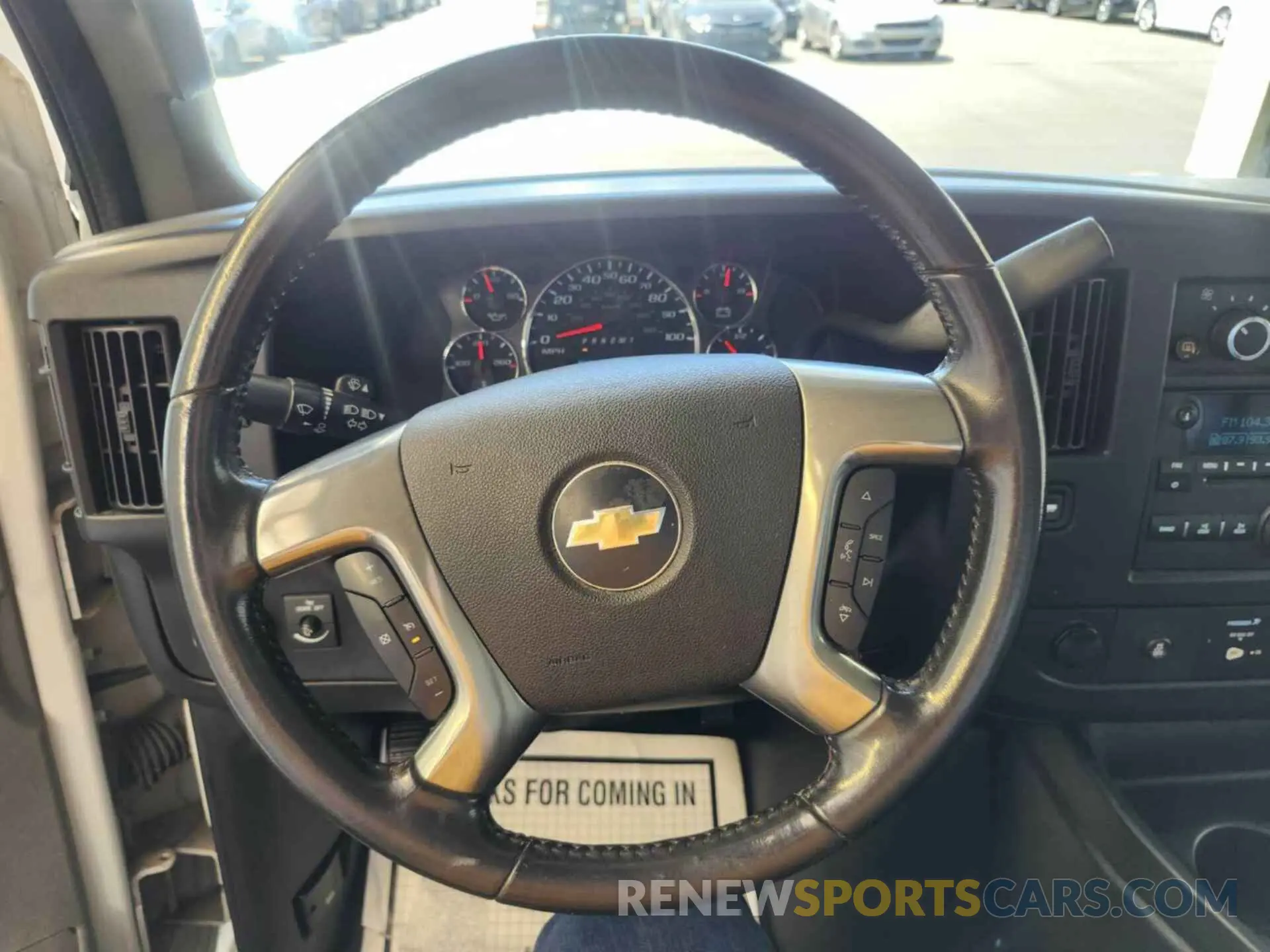 3 Photograph of a damaged car 1GCWGAFP1K1337712 CHEVROLET EXPRESS G2500 2019