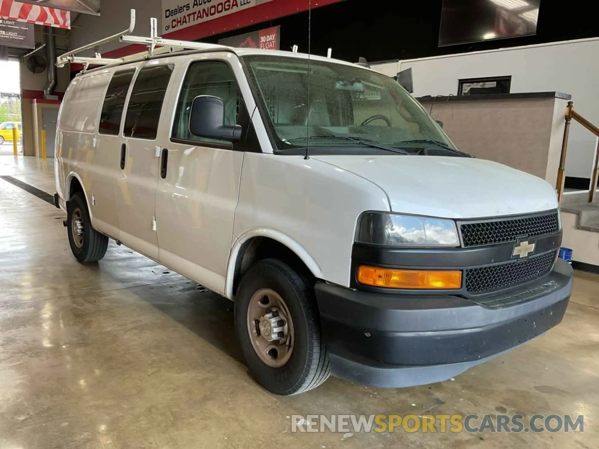26 Photograph of a damaged car 1GCWGAFP4K1187286 CHEVROLET EXPRESS G2500 2019