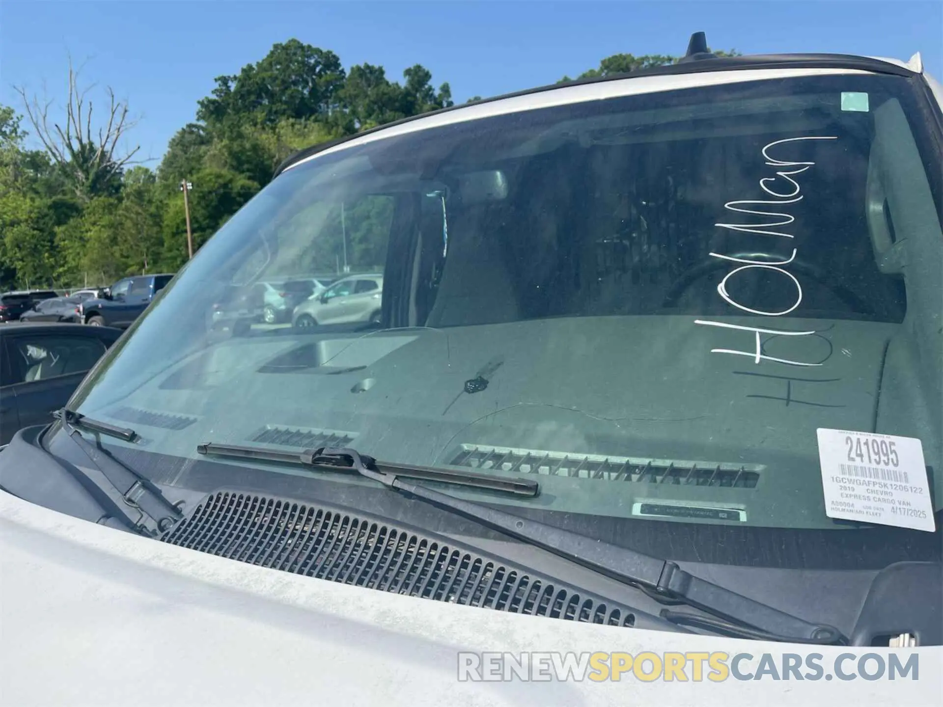 12 Photograph of a damaged car 1GCWGAFP5K1206122 CHEVROLET EXPRESS G2500 2019