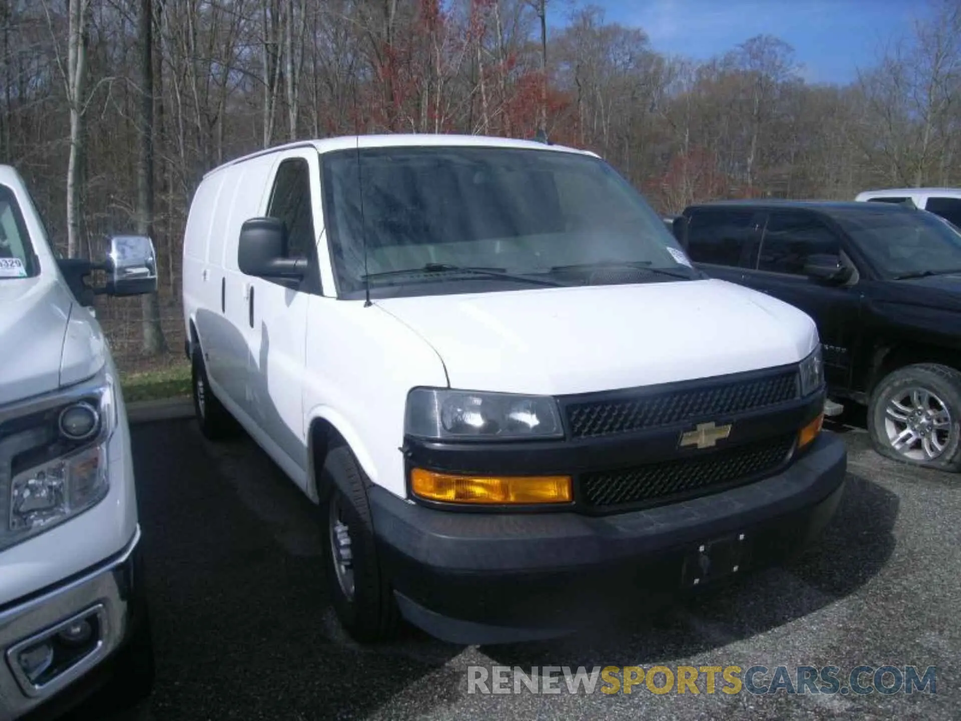 13 Photograph of a damaged car 1GCWGAFP9K1271149 CHEVROLET EXPRESS G2500 2019