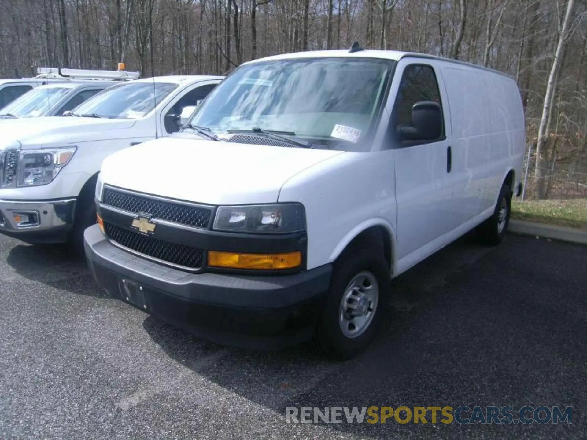 3 Photograph of a damaged car 1GCWGAFP9K1271149 CHEVROLET EXPRESS G2500 2019