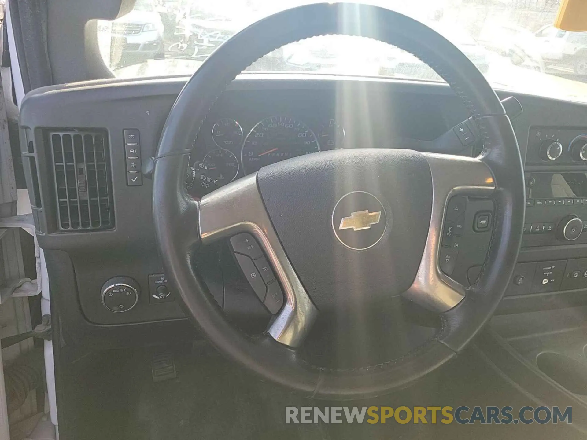 2 Photograph of a damaged car 1GCWGAFPXK1202597 CHEVROLET EXPRESS G2500 2019