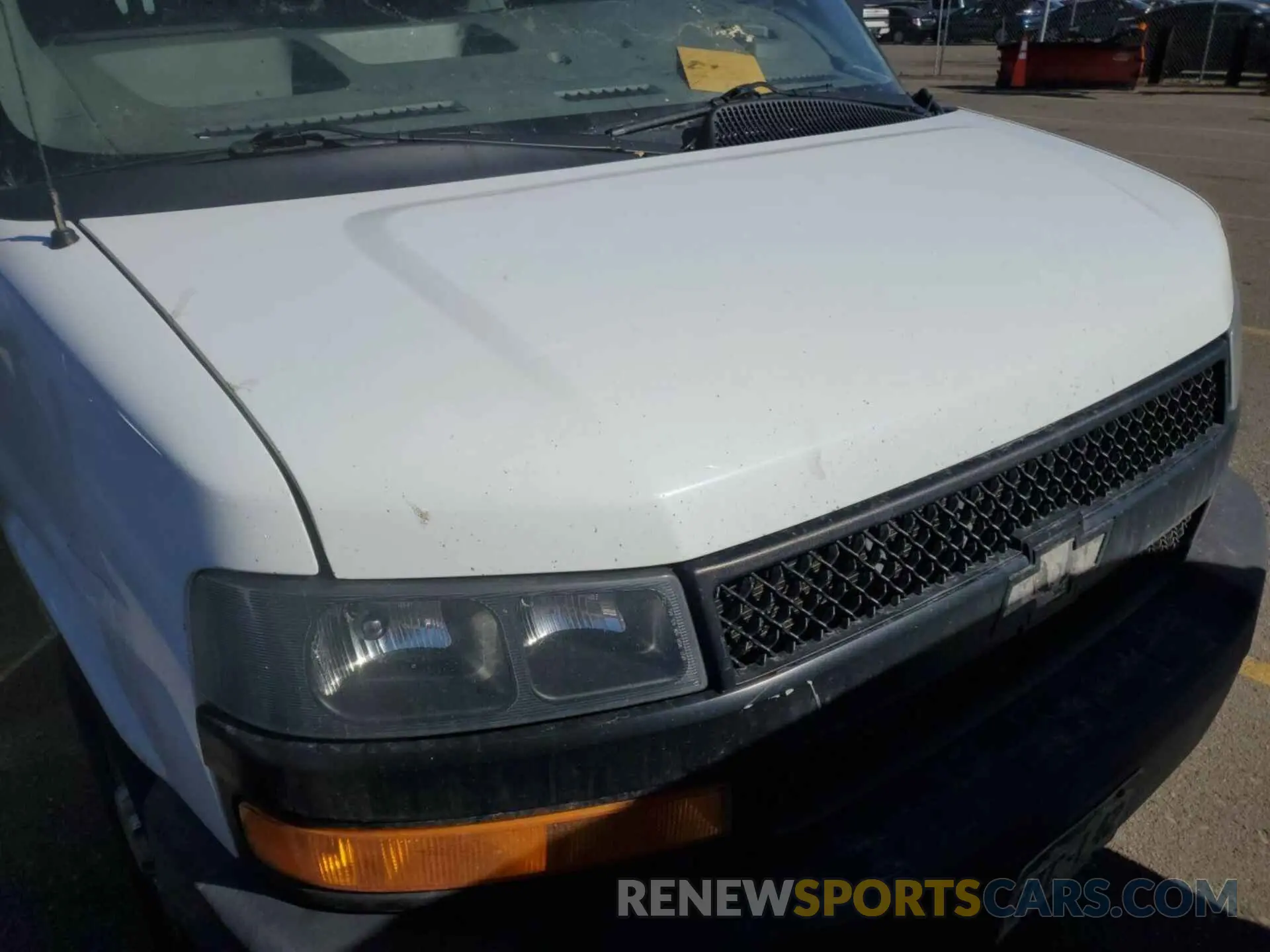 8 Photograph of a damaged car 1GCWGAFG7L1243688 CHEVROLET EXPRESS G2500 2020