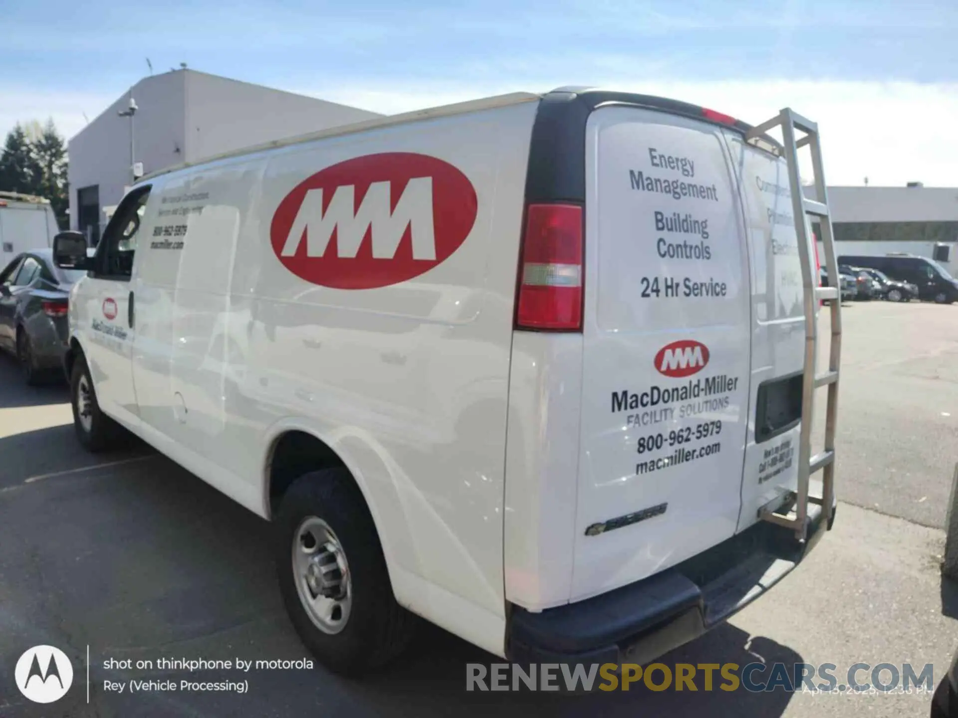 7 Photograph of a damaged car 1GCWGAFP5L1176802 CHEVROLET EXPRESS G2500 2020