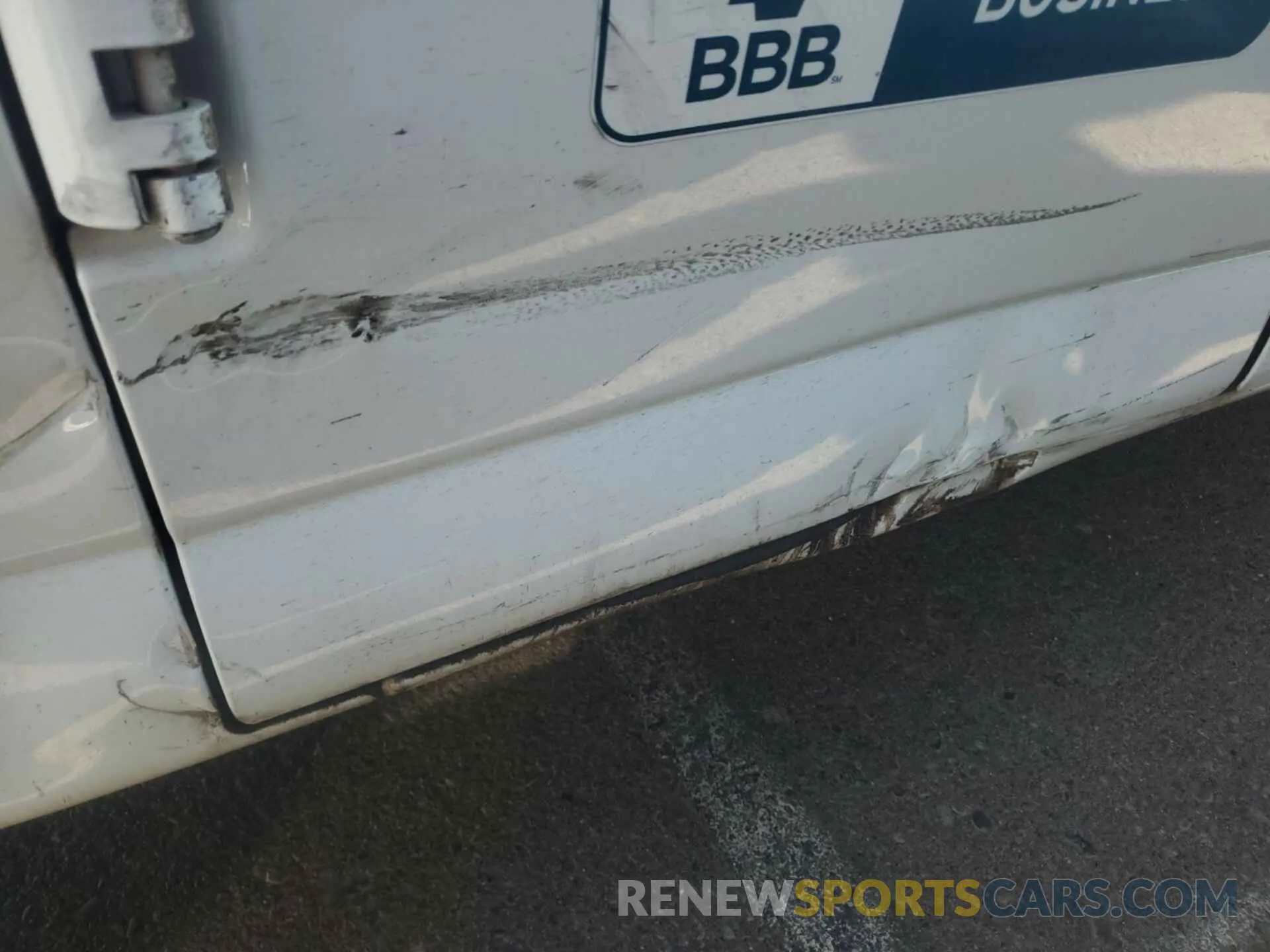13 Photograph of a damaged car 1GCWGAFPXL1253115 CHEVROLET EXPRESS G2500 2020