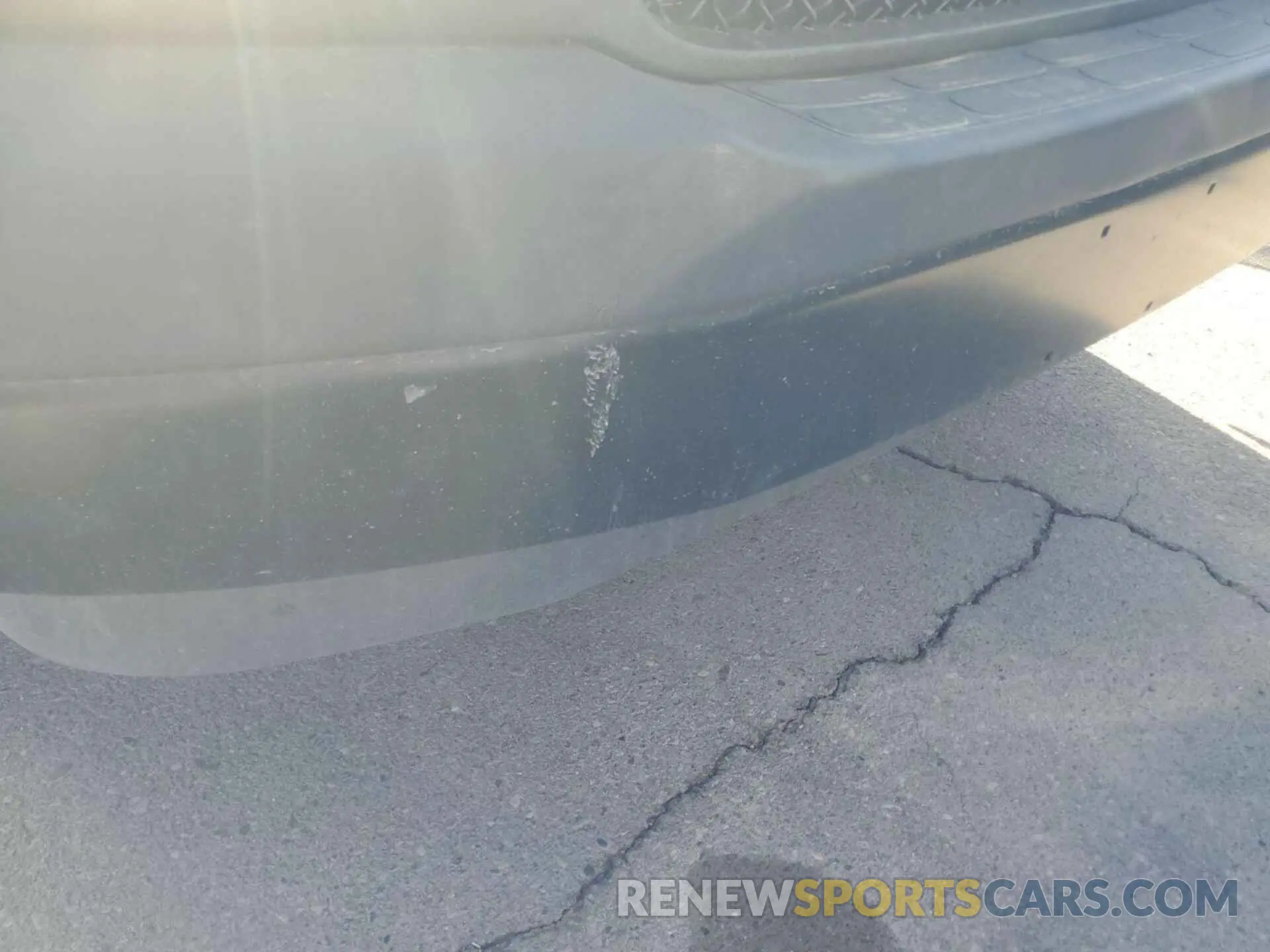 2 Photograph of a damaged car 1GCWGAFPXL1253115 CHEVROLET EXPRESS G2500 2020