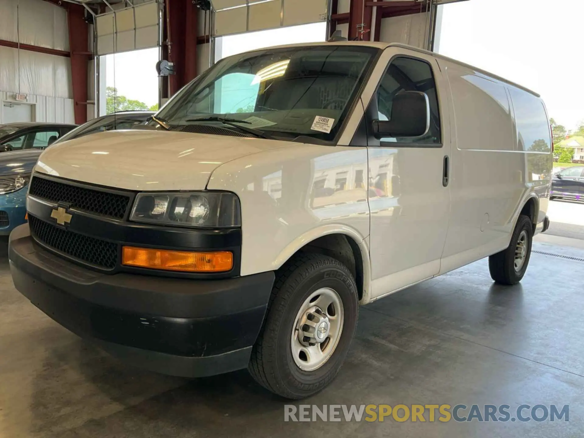 16 Photograph of a damaged car 1GCWGAFP4M1311981 CHEVROLET EXPRESS G2500 2021