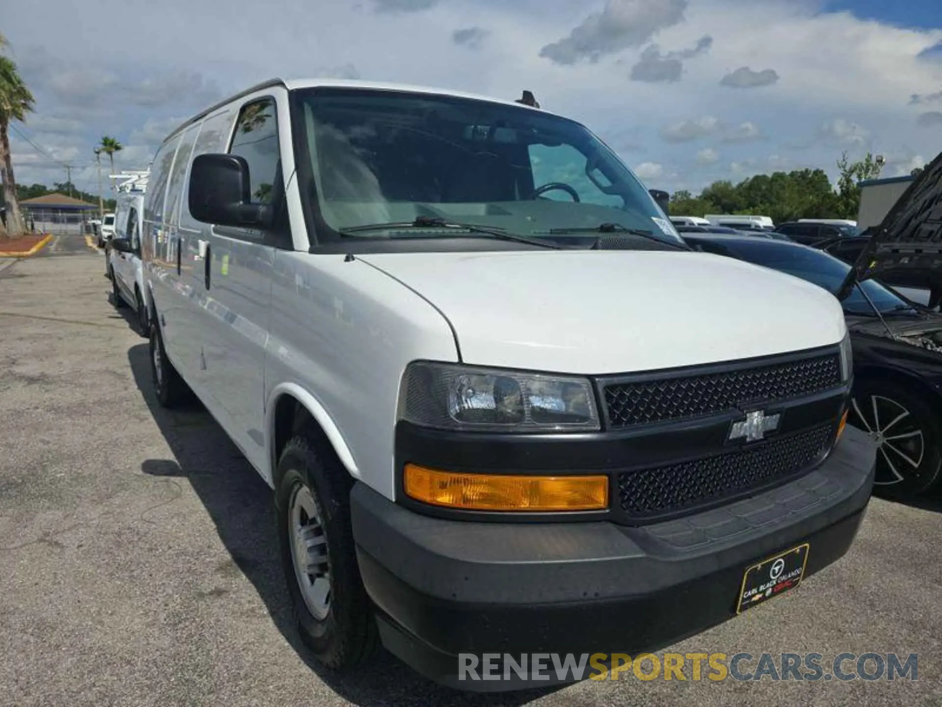 11 Photograph of a damaged car 1GCWGAFPXM1166123 CHEVROLET EXPRESS G2500 2021