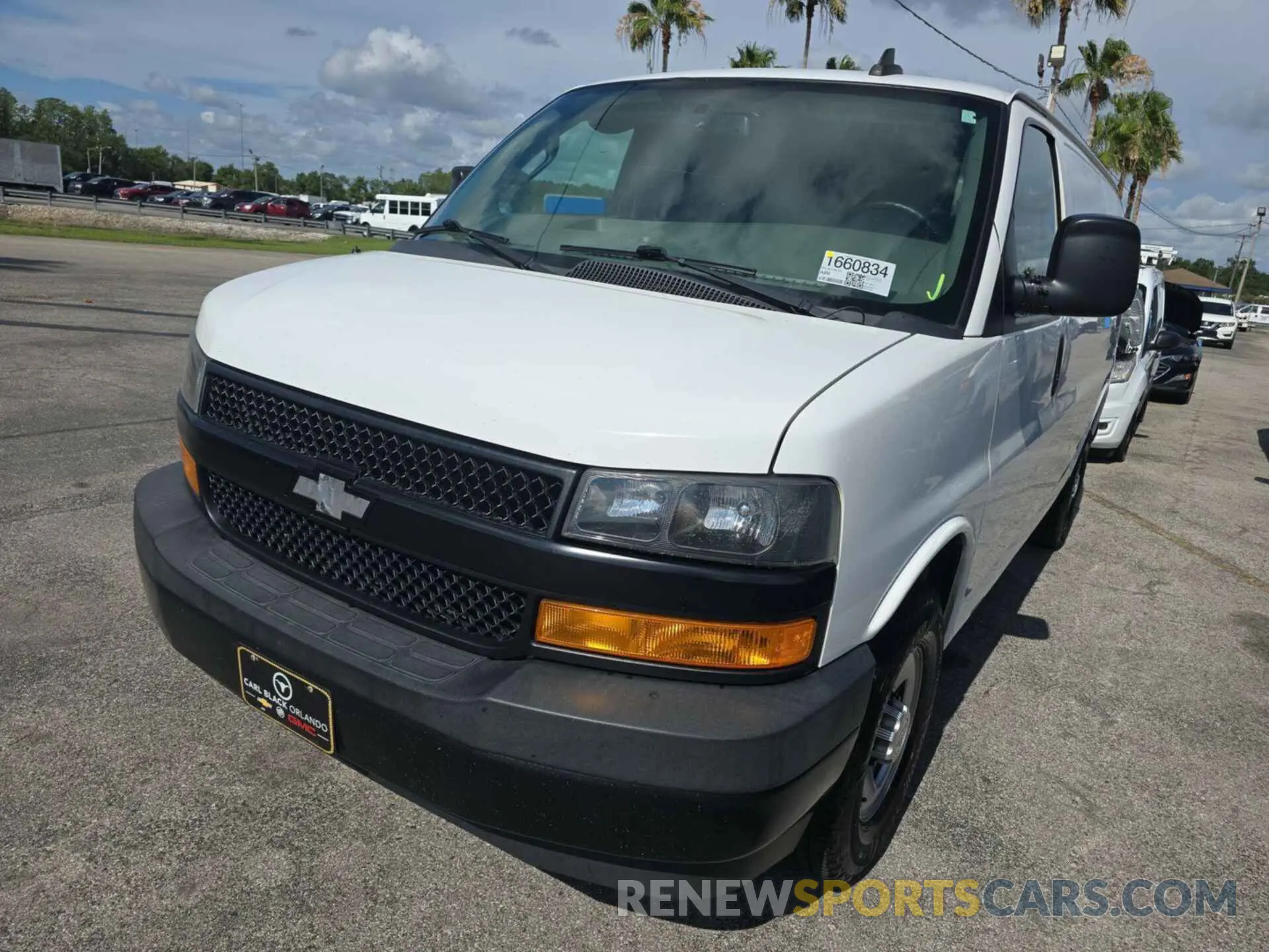 12 Photograph of a damaged car 1GCWGAFPXM1166123 CHEVROLET EXPRESS G2500 2021
