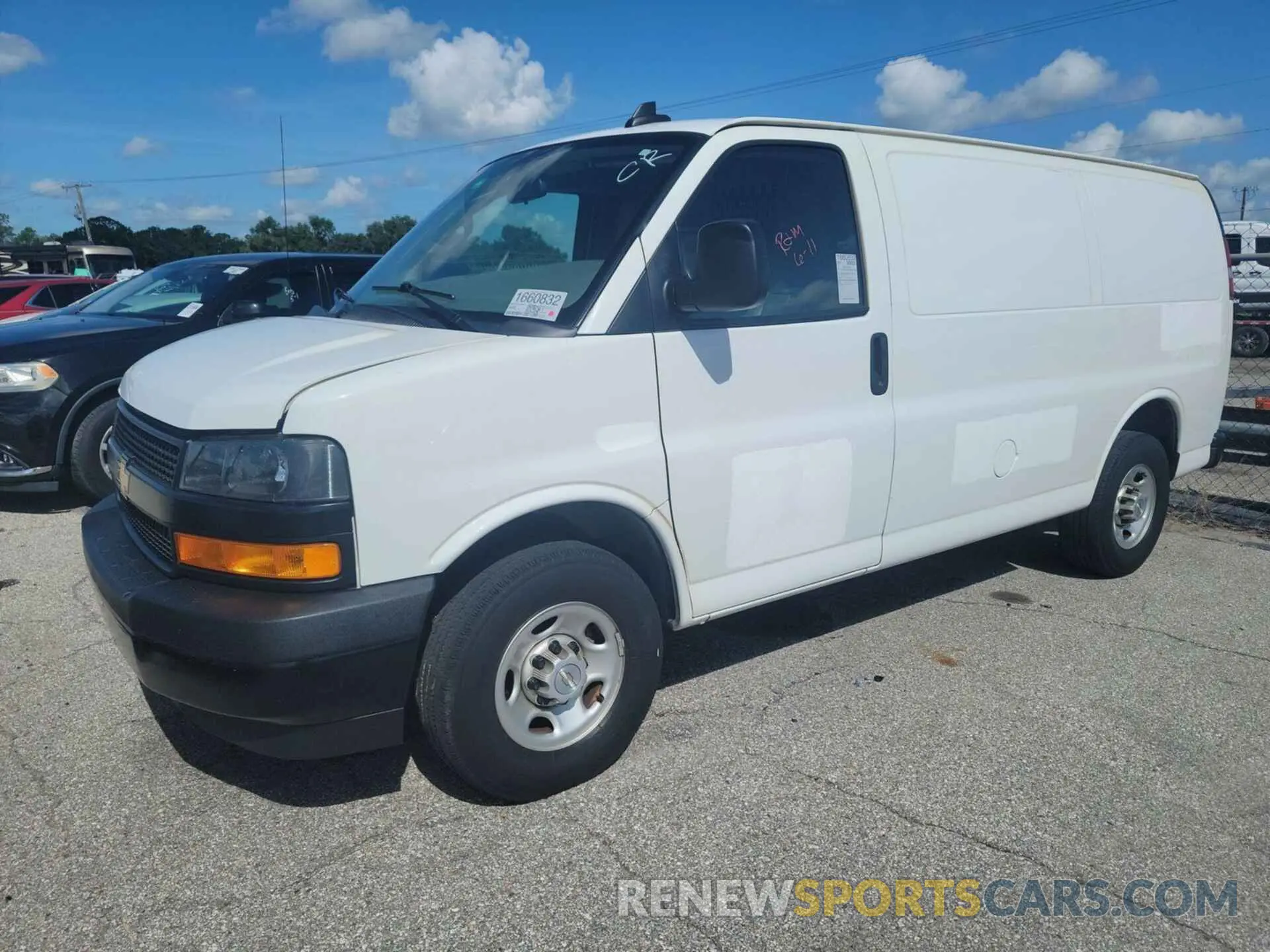 14 Photograph of a damaged car 1GCWGAFP3N1157183 CHEVROLET EXPRESS G2500 2022