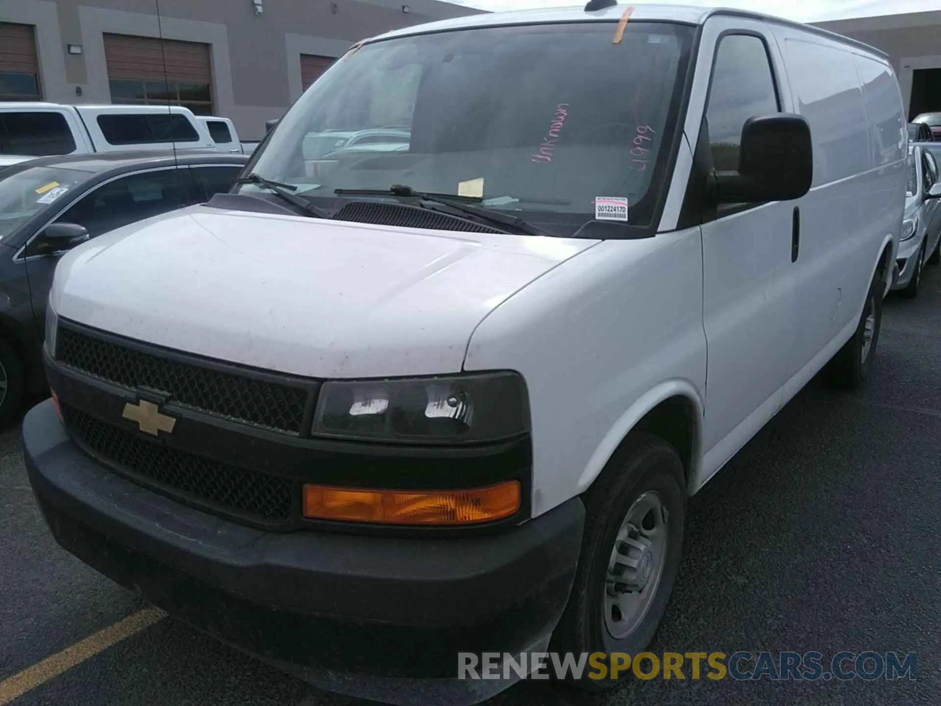 9 Photograph of a damaged car 1GCWGAFP5N1224334 CHEVROLET EXPRESS G2500 2022