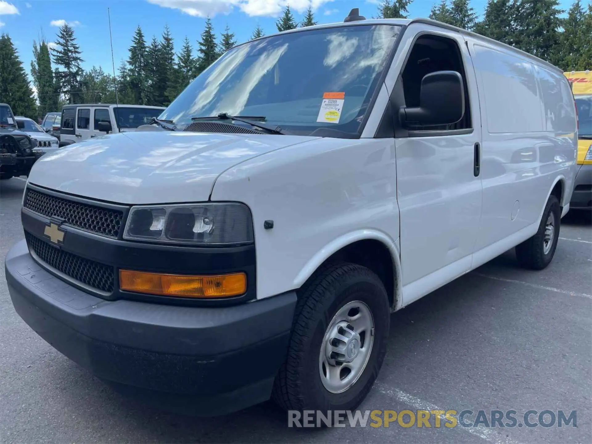 27 Photograph of a damaged car 1GCZGGFP5K1332660 CHEVROLET EXPRESS G3500 2019