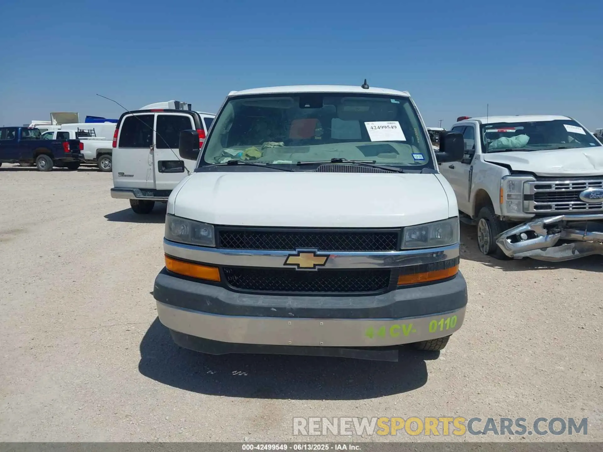 12 Photograph of a damaged car 1GAZGPFP6L1230617 CHEVROLET EXPRESS PASSENGER 2020