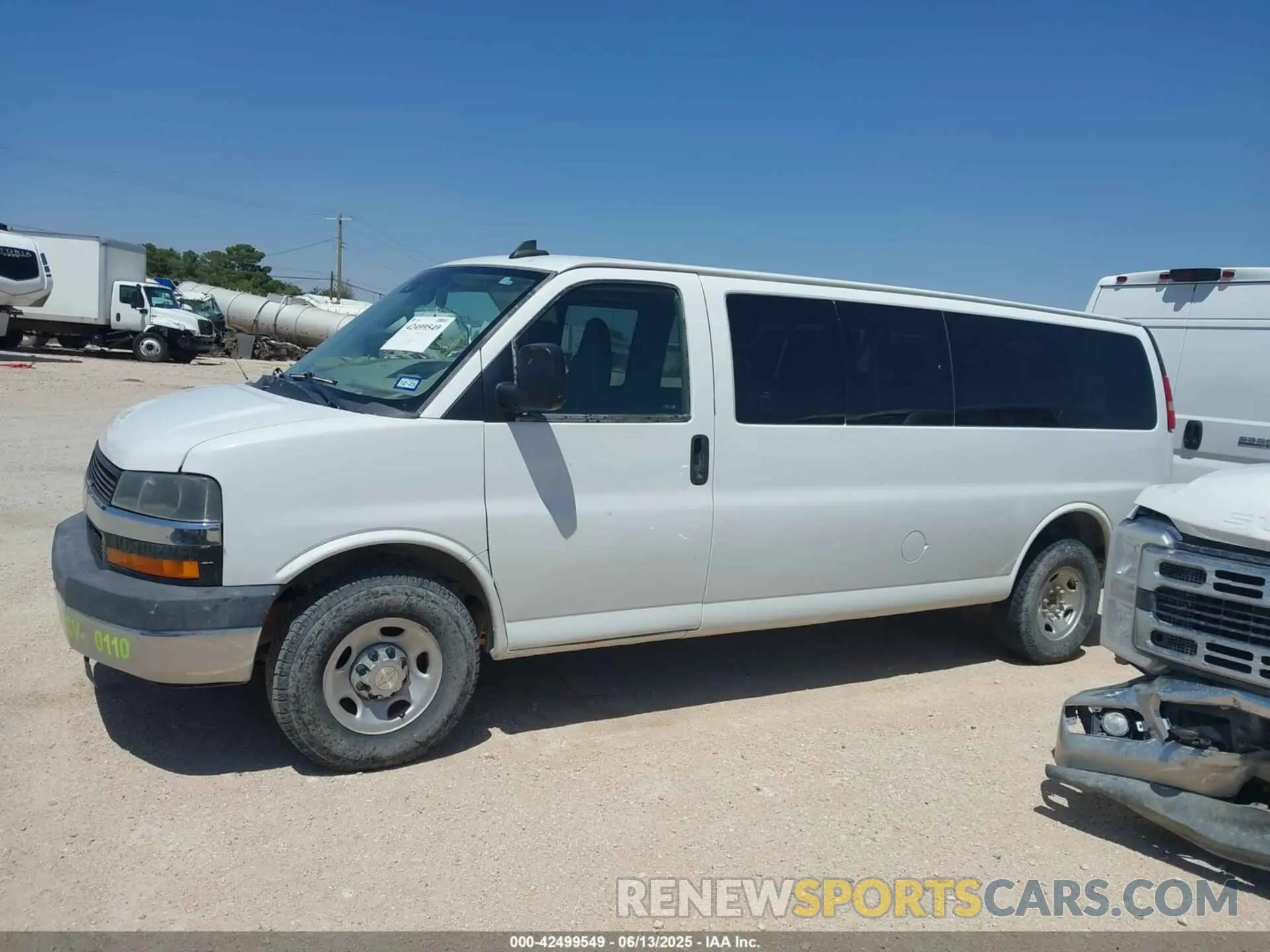 14 Photograph of a damaged car 1GAZGPFP6L1230617 CHEVROLET EXPRESS PASSENGER 2020