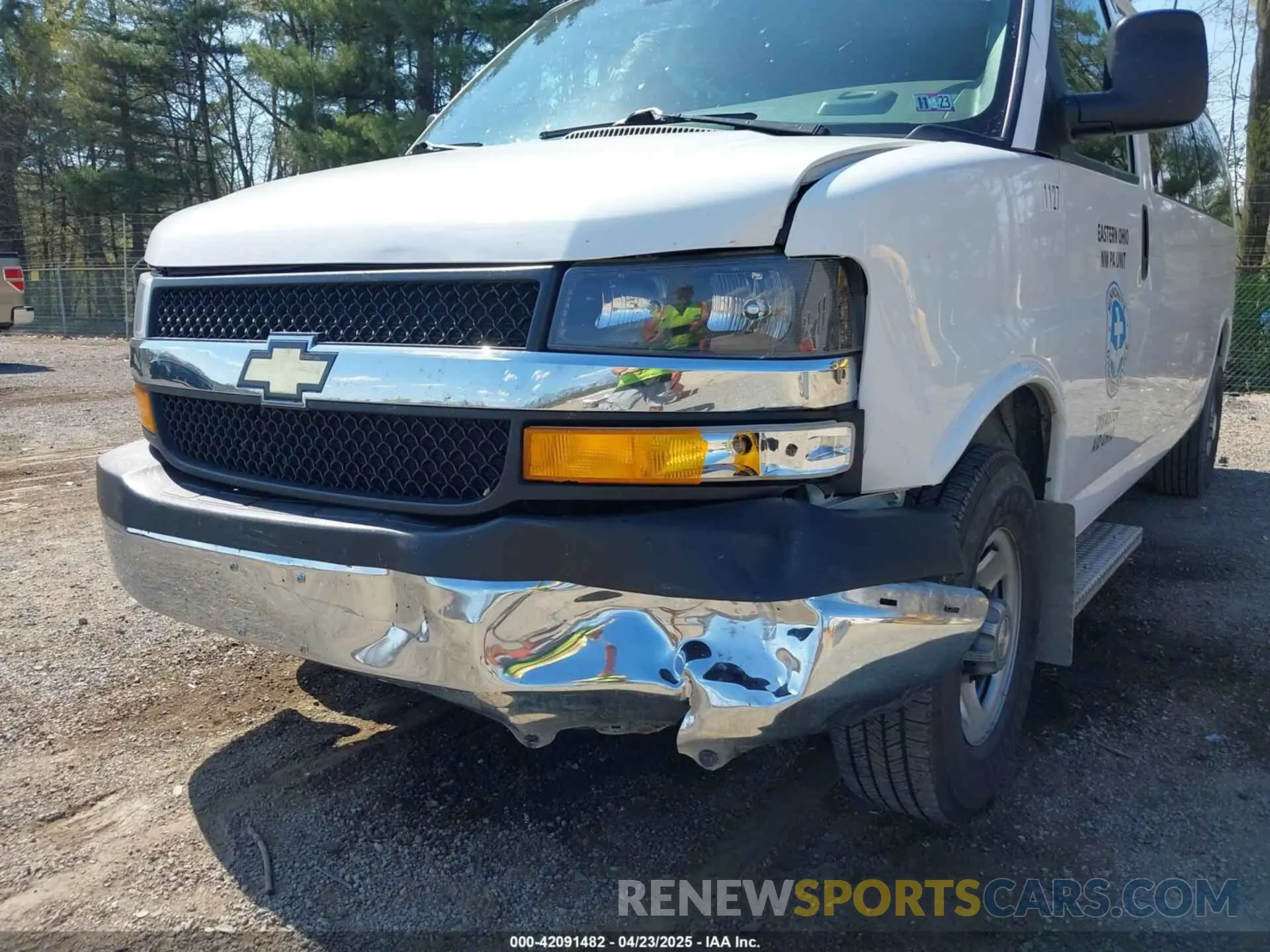 20 Photograph of a damaged car 1GAZGPF79M1309779 CHEVROLET EXPRESS PASSENGER 2021
