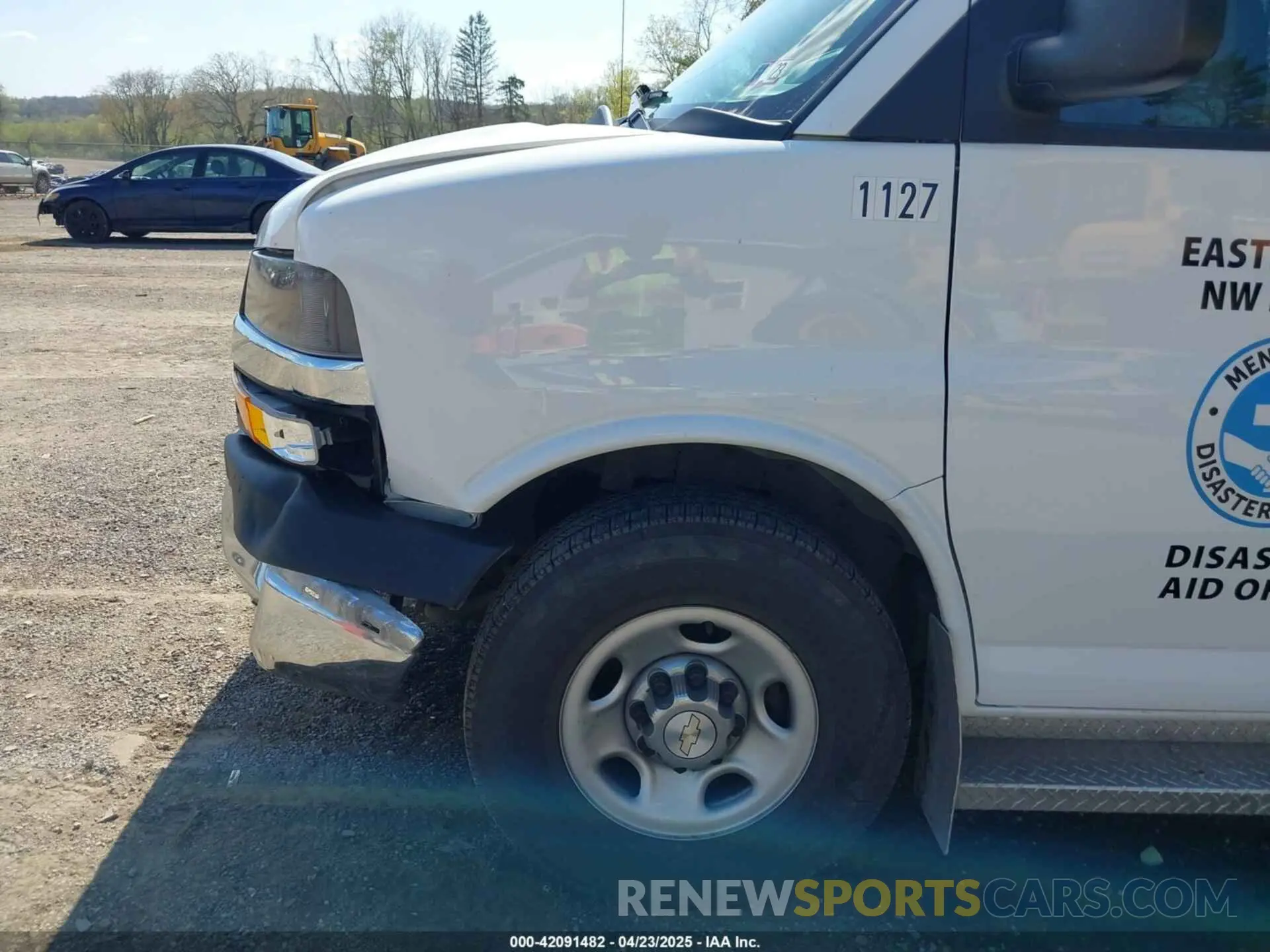 21 Photograph of a damaged car 1GAZGPF79M1309779 CHEVROLET EXPRESS PASSENGER 2021