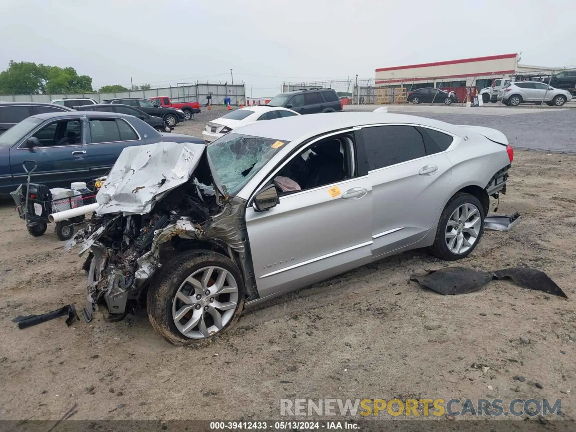 2 Photograph of a damaged car 1G1105S31KU139650 CHEVROLET IMPALA 2019