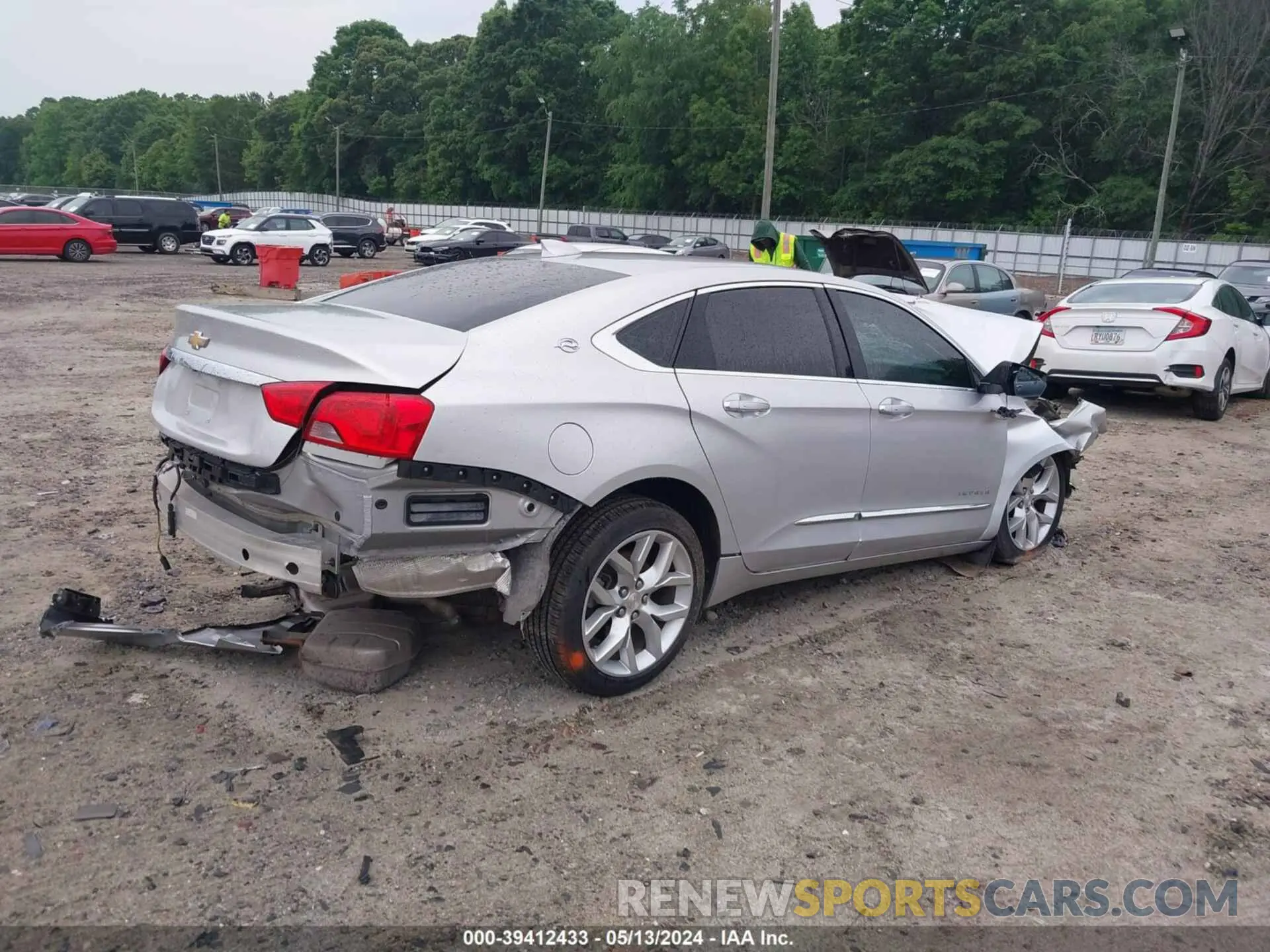 4 Photograph of a damaged car 1G1105S31KU139650 CHEVROLET IMPALA 2019