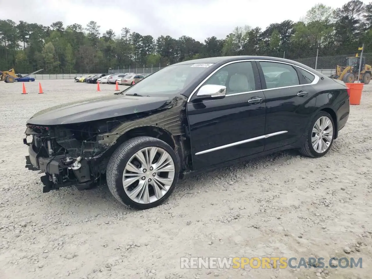 1 Photograph of a damaged car 1G1105S32KU101330 CHEVROLET IMPALA 2019