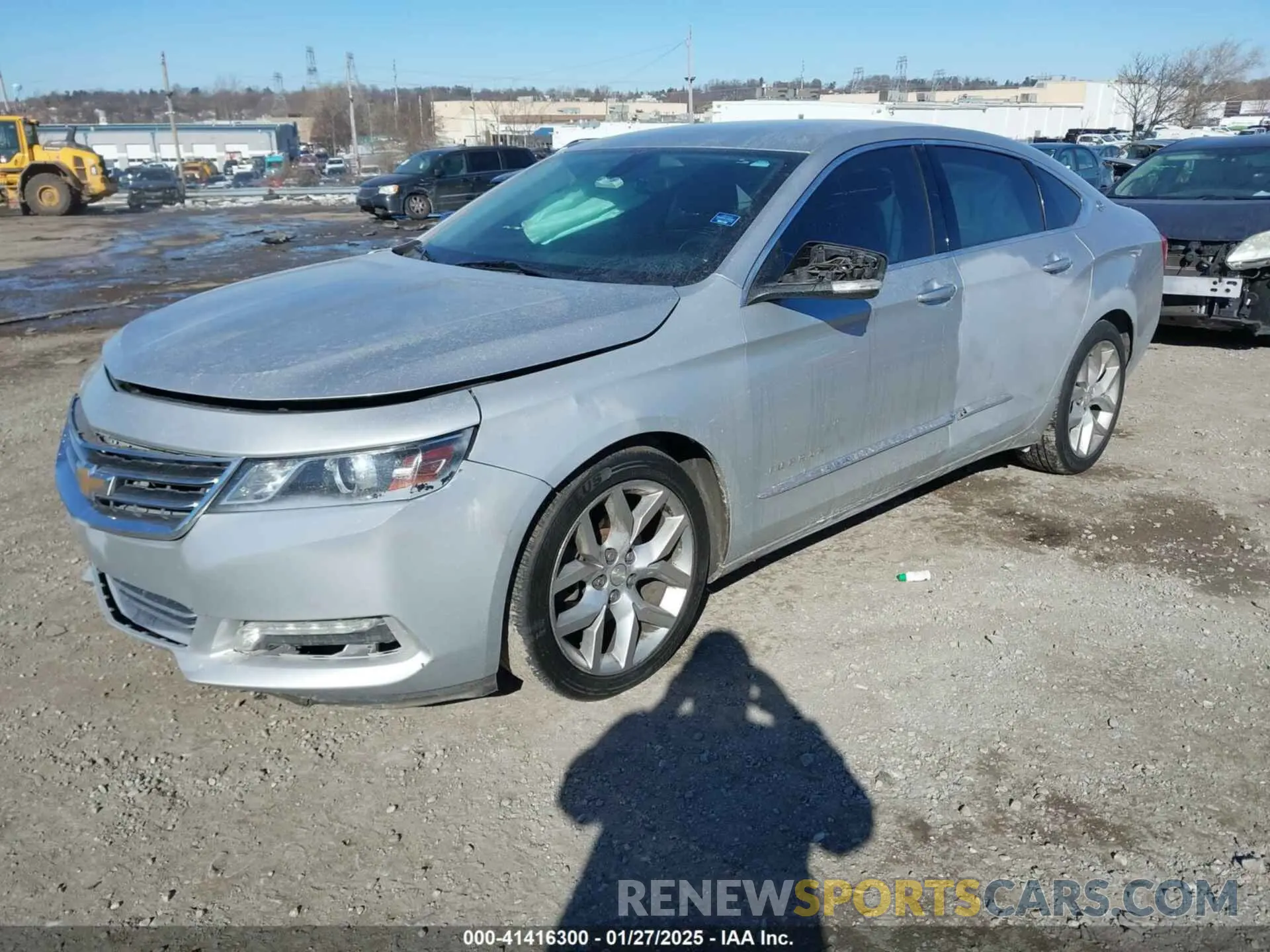 2 Photograph of a damaged car 1G1105S32KU106396 CHEVROLET IMPALA 2019