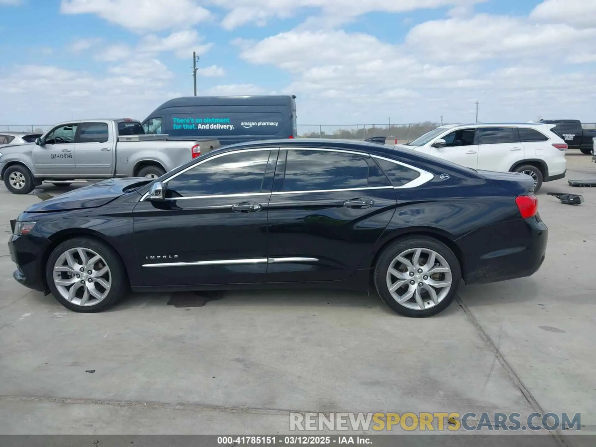 13 Photograph of a damaged car 1G1105S32KU137373 CHEVROLET IMPALA 2019