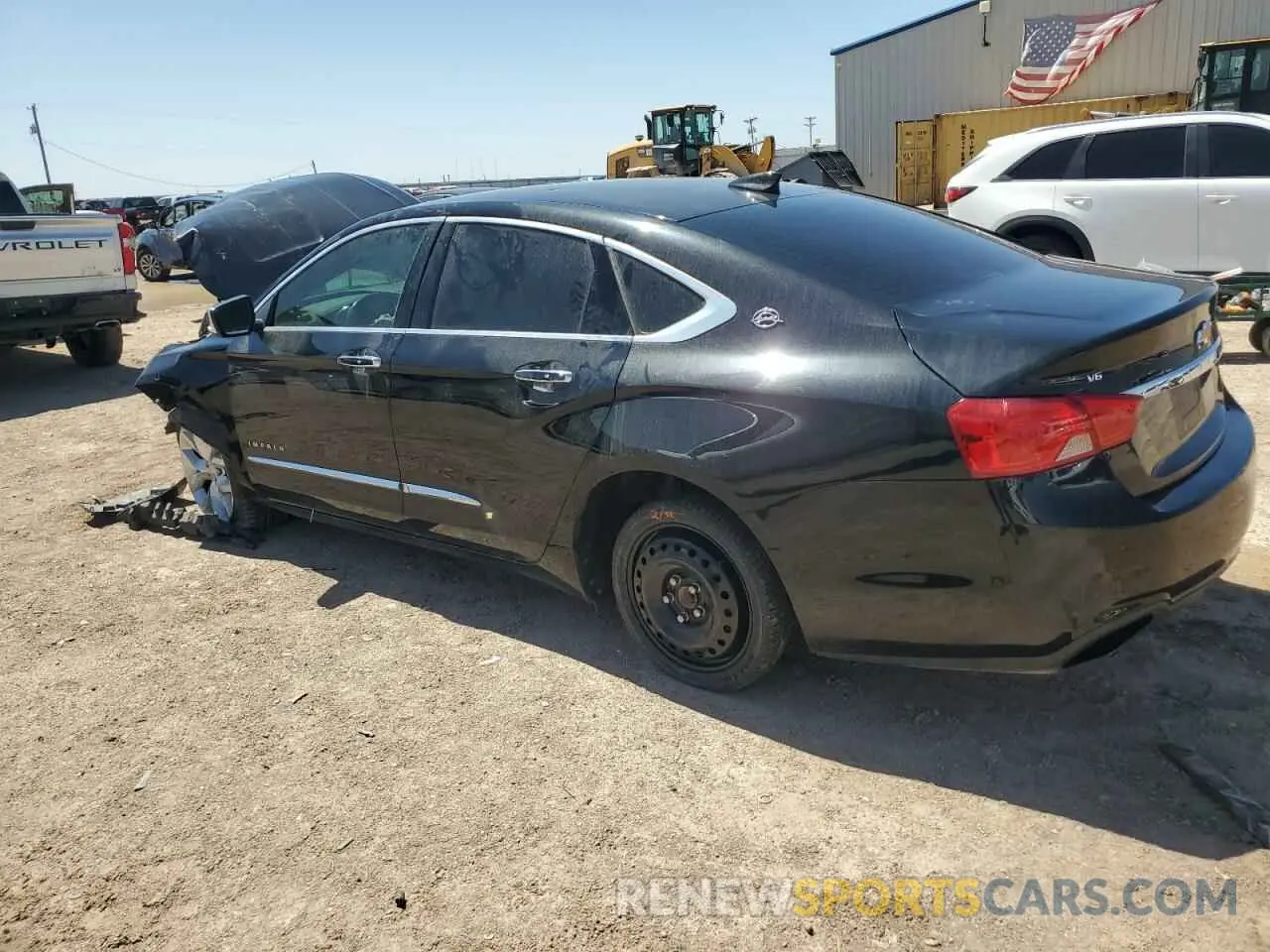 2 Photograph of a damaged car 1G1105S33KU105760 CHEVROLET IMPALA 2019