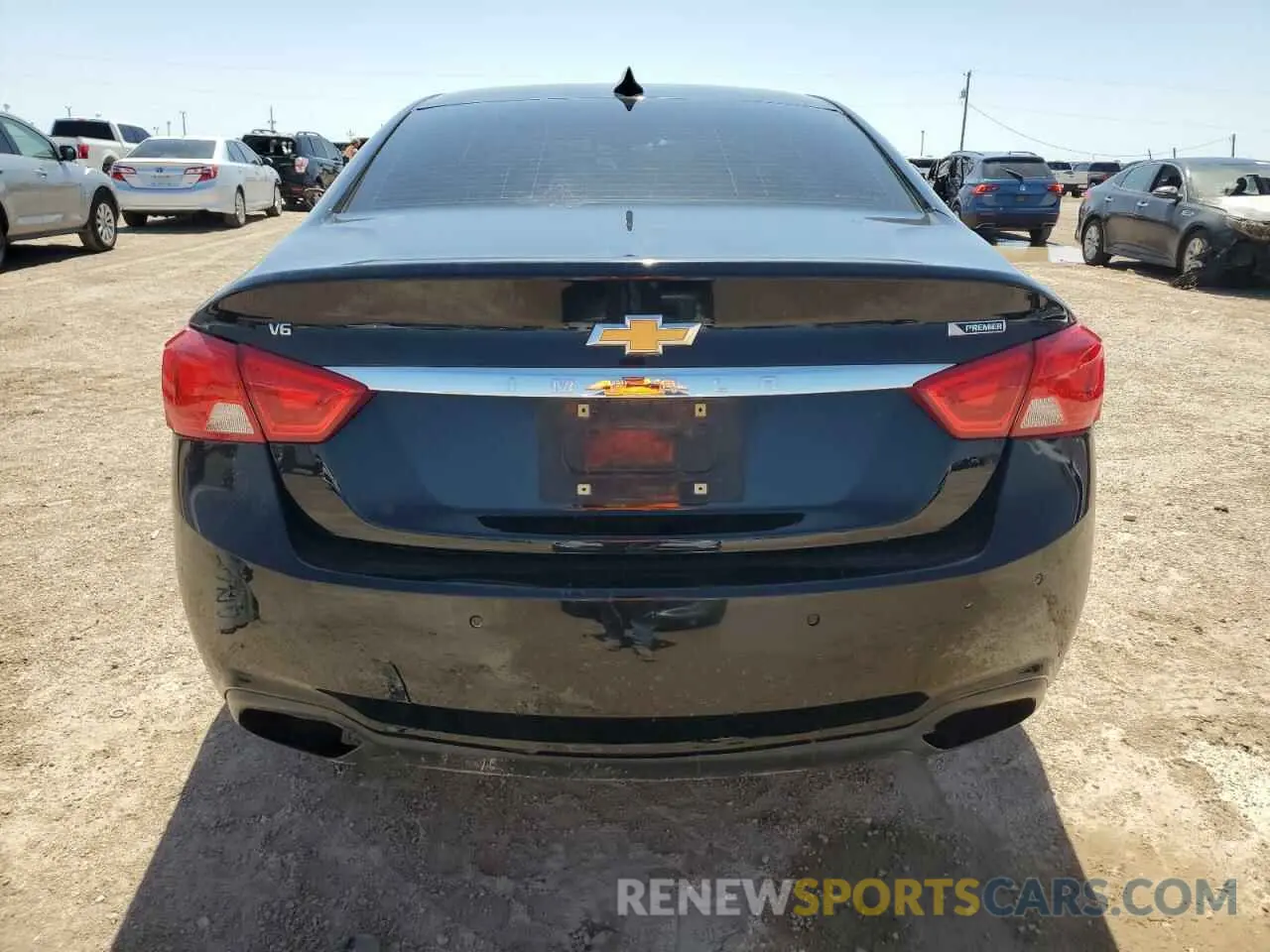 6 Photograph of a damaged car 1G1105S33KU105760 CHEVROLET IMPALA 2019