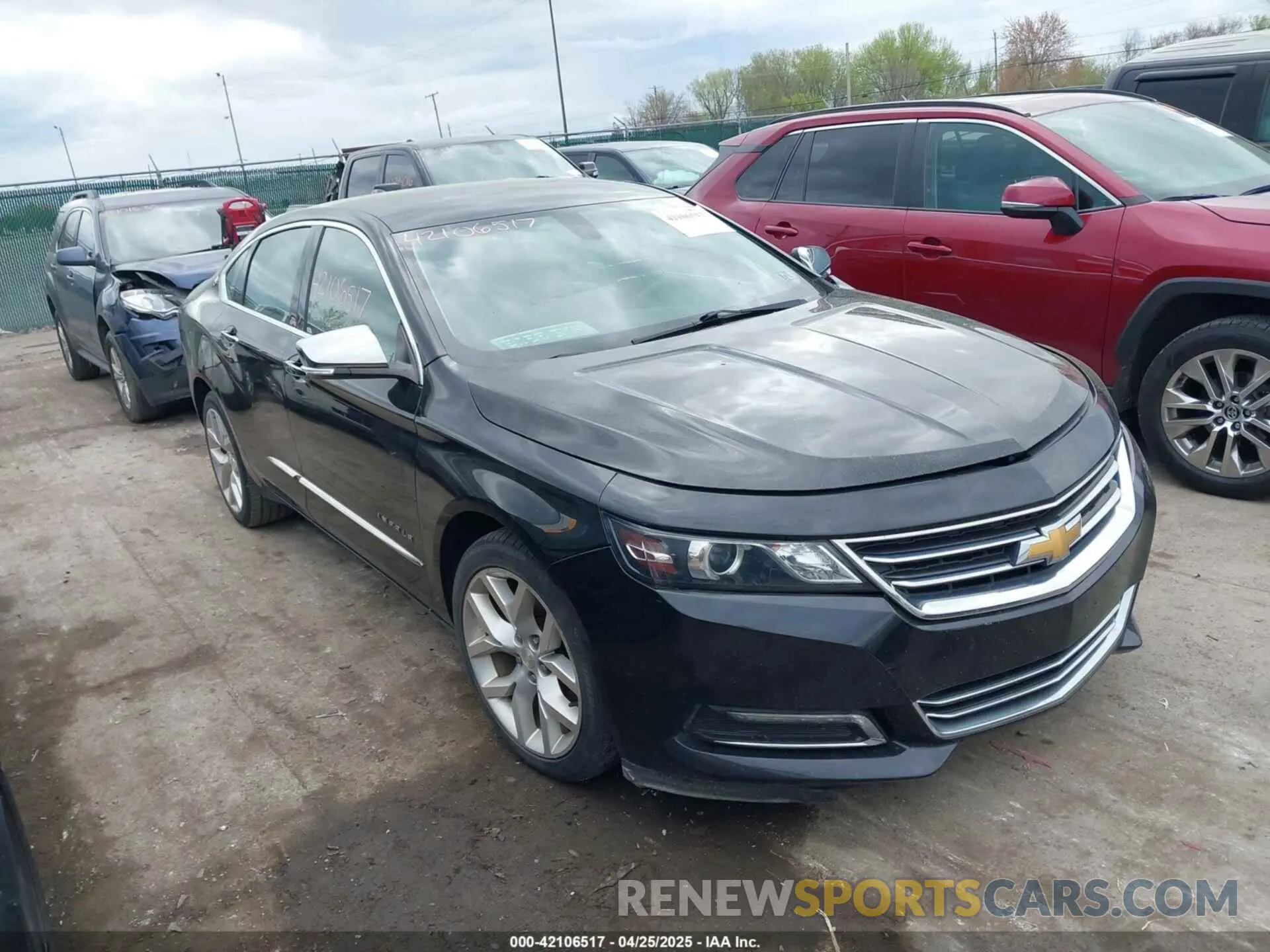 1 Photograph of a damaged car 1G1105S36KU105588 CHEVROLET IMPALA 2019