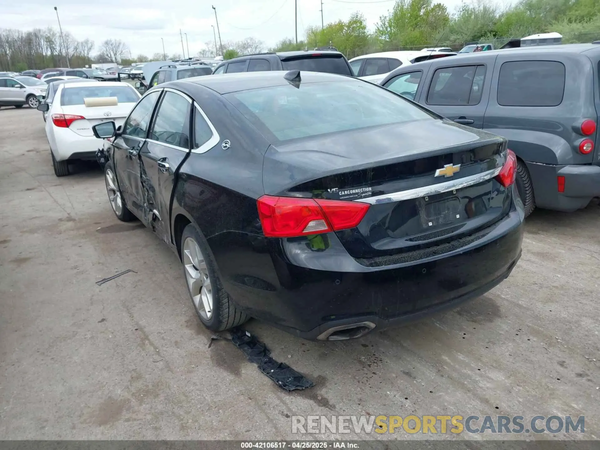 3 Photograph of a damaged car 1G1105S36KU105588 CHEVROLET IMPALA 2019