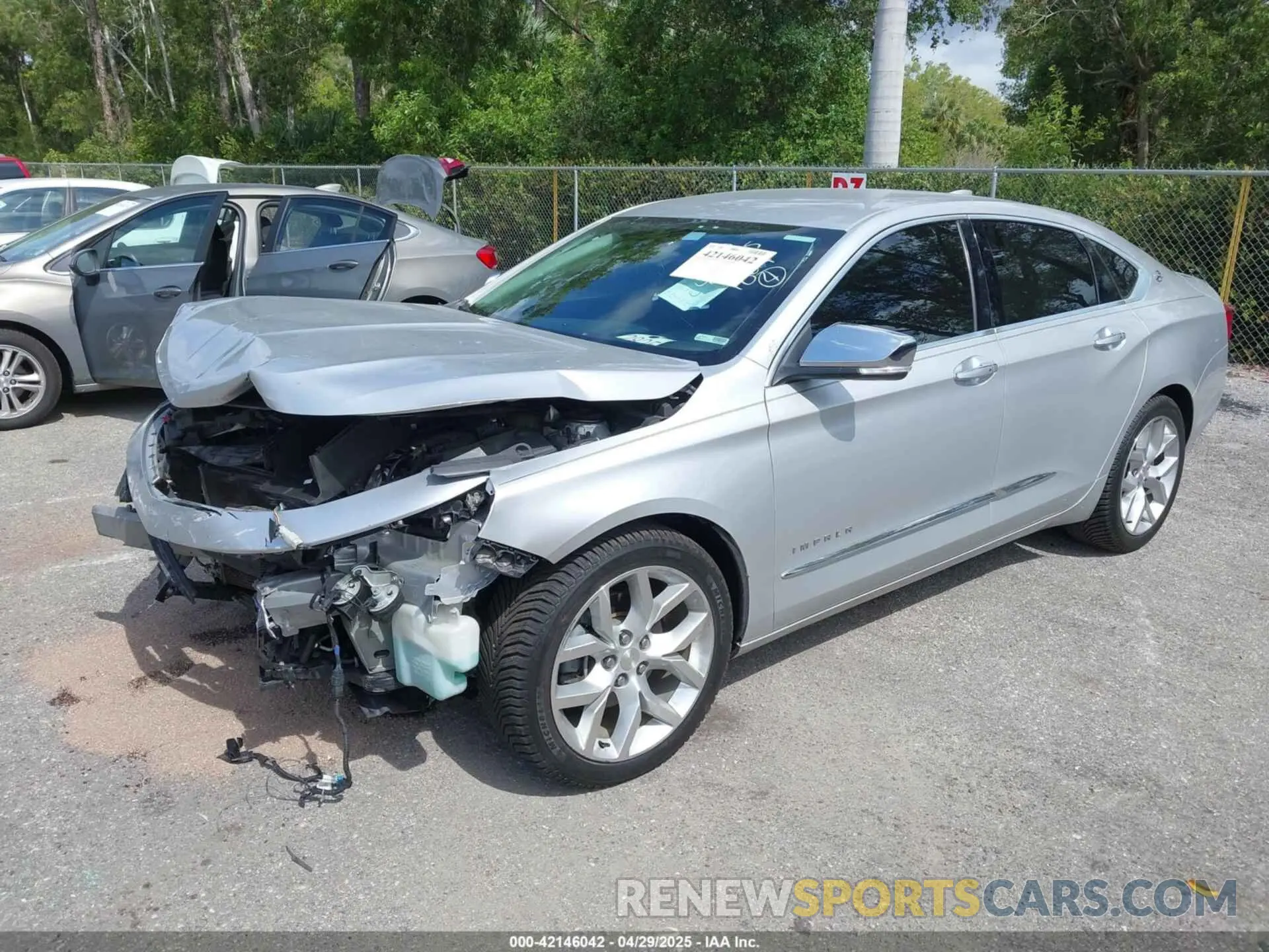 2 Photograph of a damaged car 1G1105S37KU121864 CHEVROLET IMPALA 2019