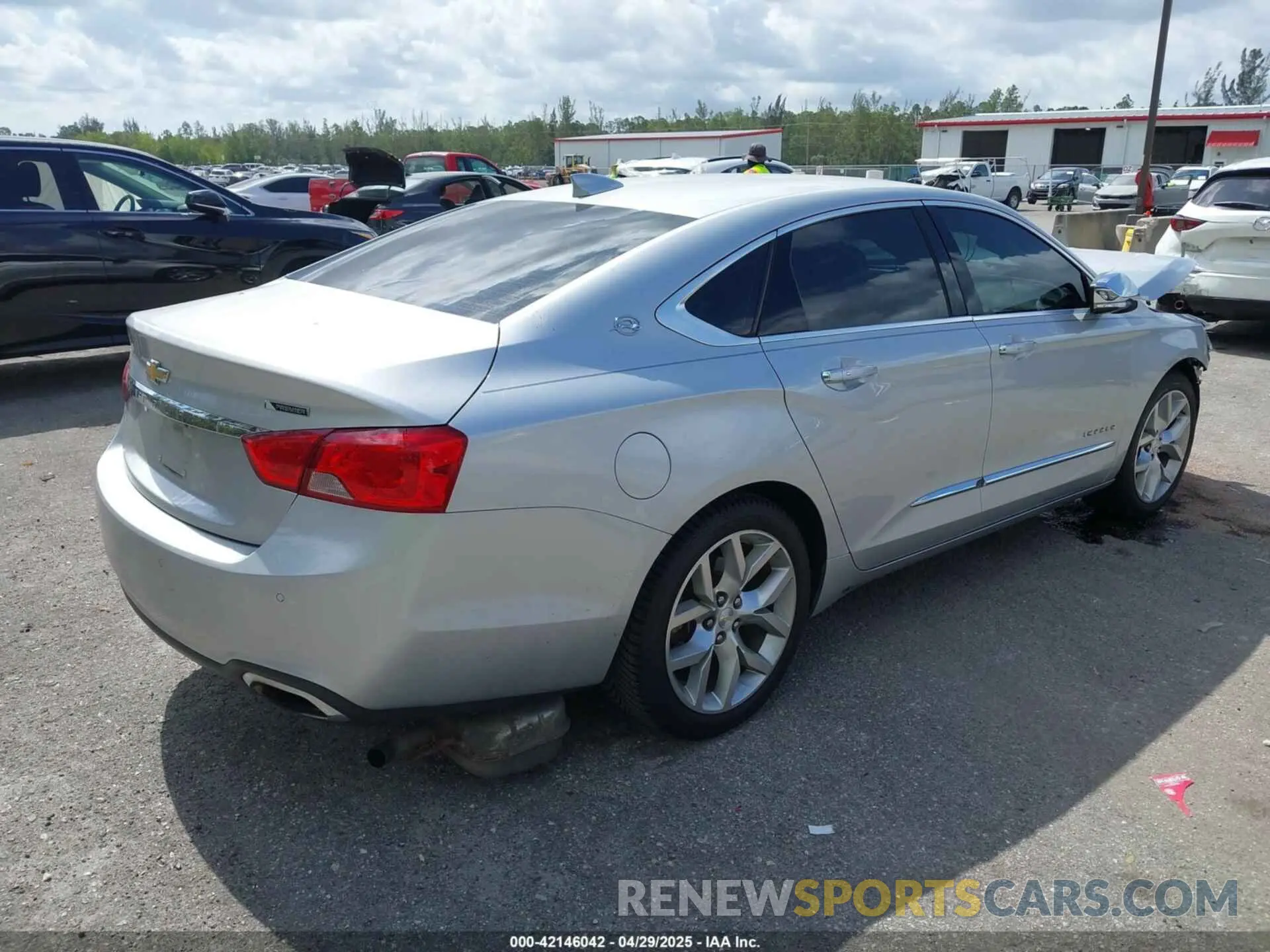 4 Photograph of a damaged car 1G1105S37KU121864 CHEVROLET IMPALA 2019